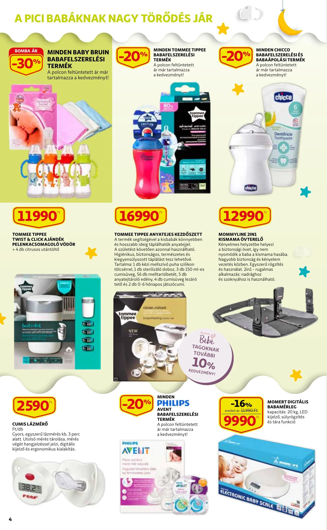 Auchan akciós újság Baba katalógus 01.07–01.20 – 4. oldal