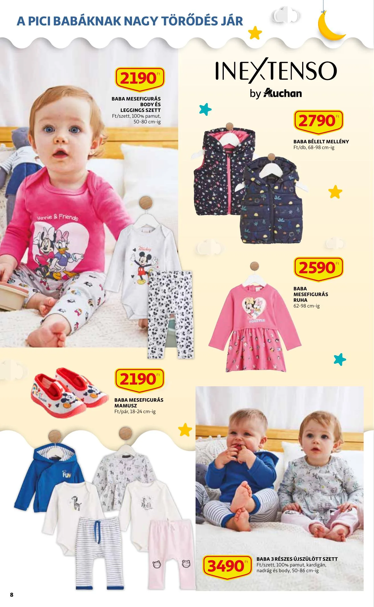 Auchan akciós újság Baba katalógus 01.07–01.20 – 8. oldal