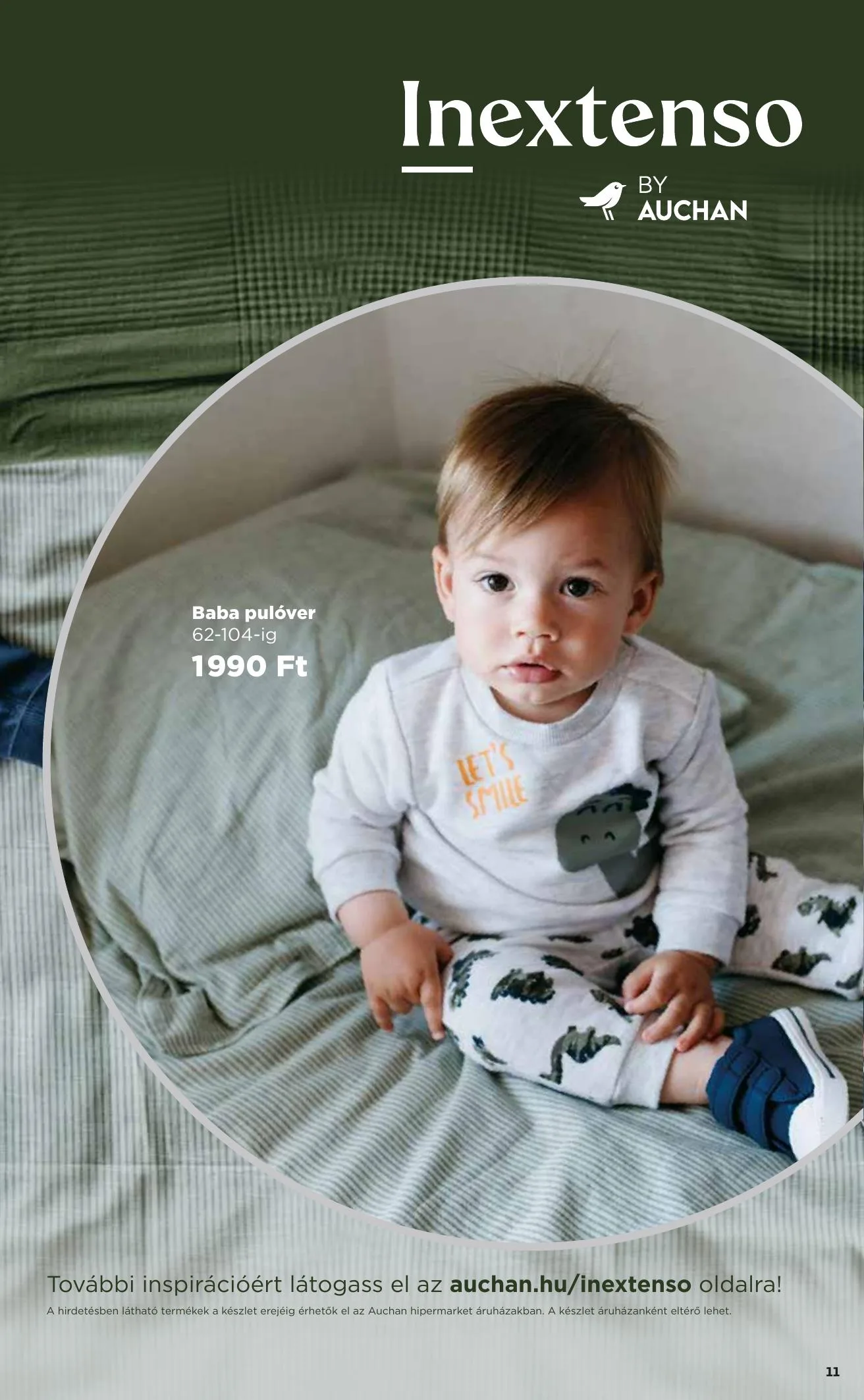 Auchan akciós újság Baba katalógus 09.02–09.15 – 11. oldal
