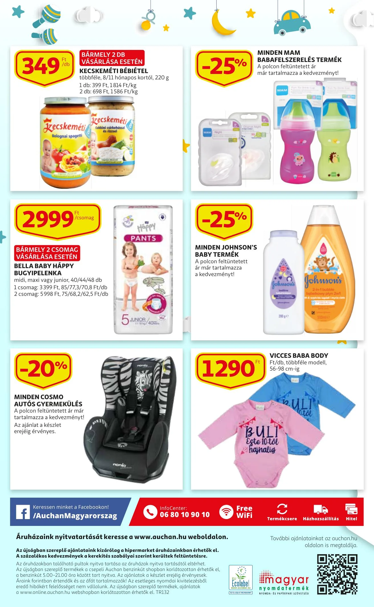 Auchan akciós újság Baba katalógus 09.02–09.15 – 12. oldal