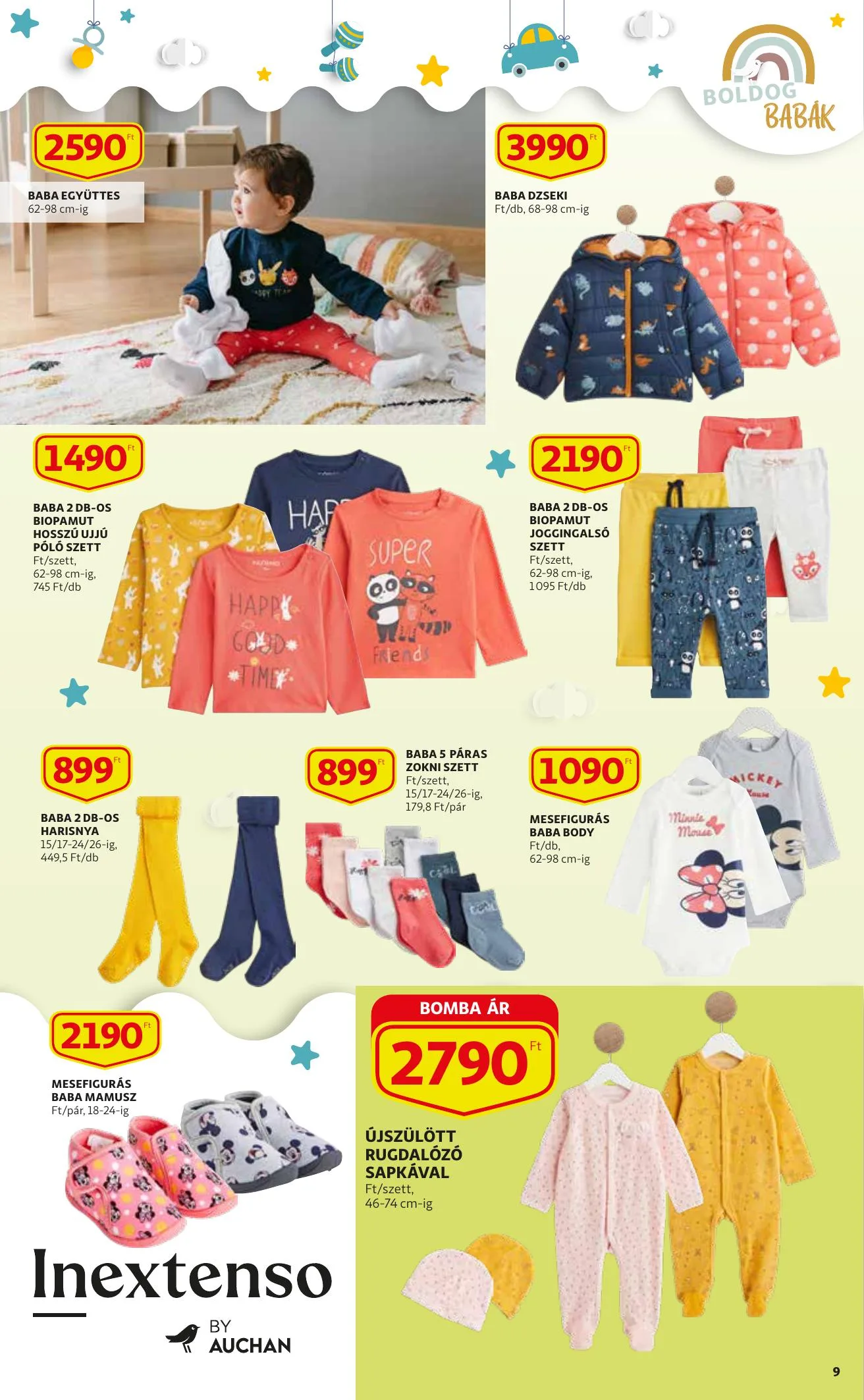 Auchan akciós újság Baba katalógus 09.02–09.15 – 9. oldal