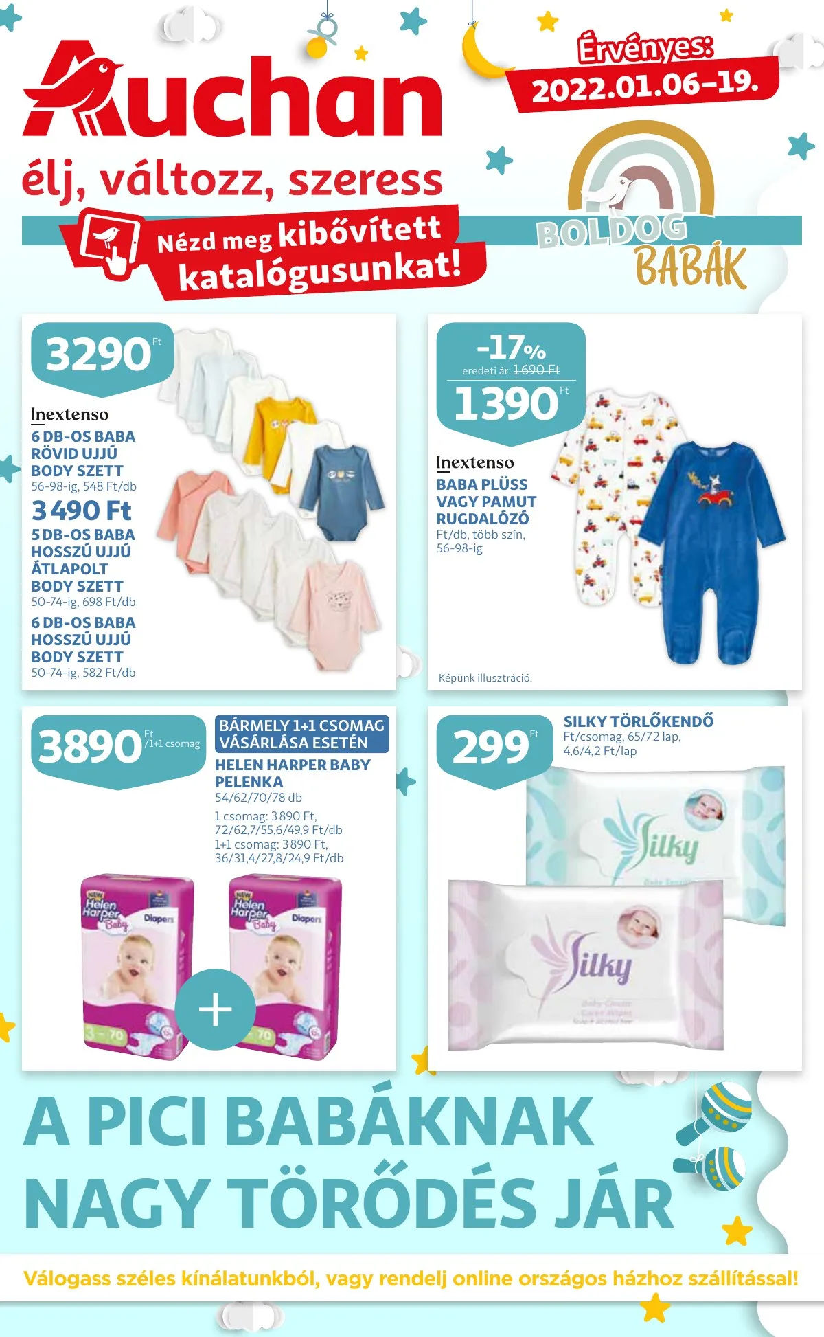 Auchan akciós újság Baba 01.06–01.06