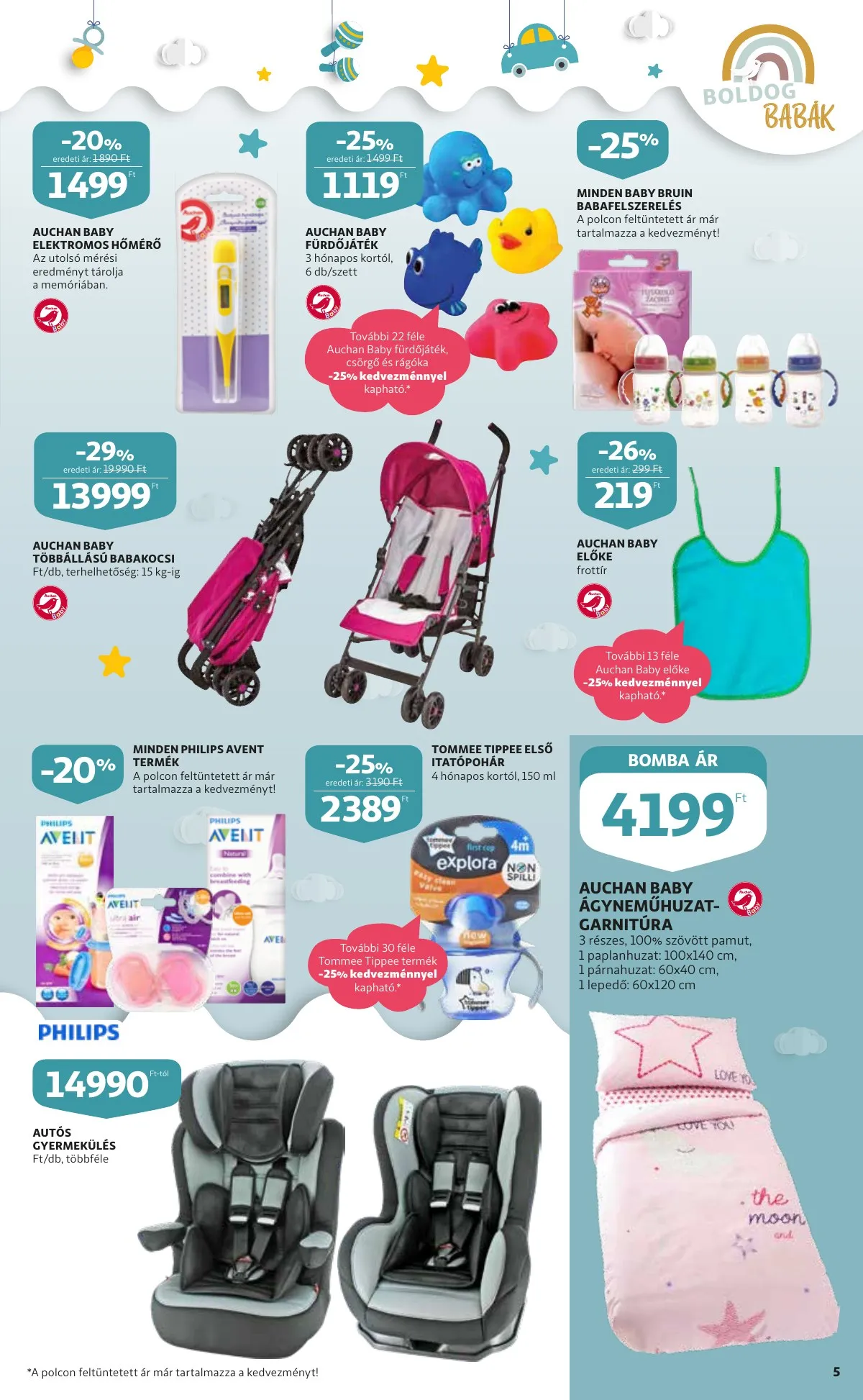 Auchan akciós újság Baba 01.06–01.06 – 5. oldal