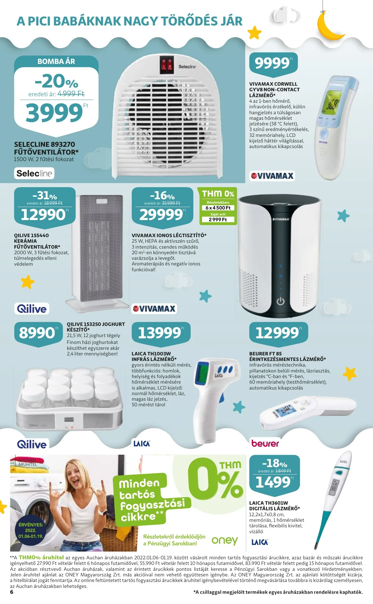 Auchan akciós újság Baba 01.06–01.06 – 6. oldal