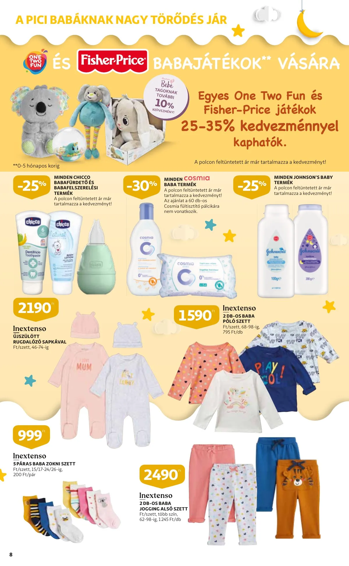 Auchan akciós újság Baba 01.06–01.06 – 8. oldal