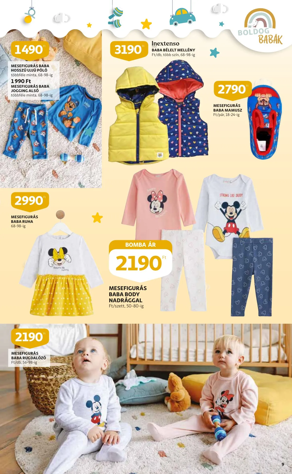 Auchan akciós újság Baba 01.06–01.06 – 9. oldal