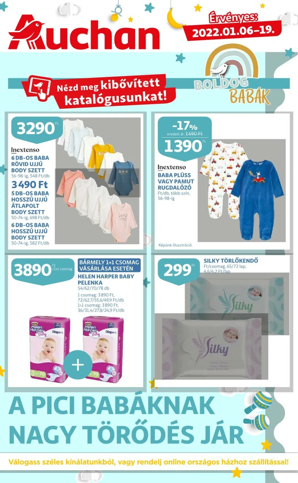 Auchan akciós újság Baba 01.06–01.19