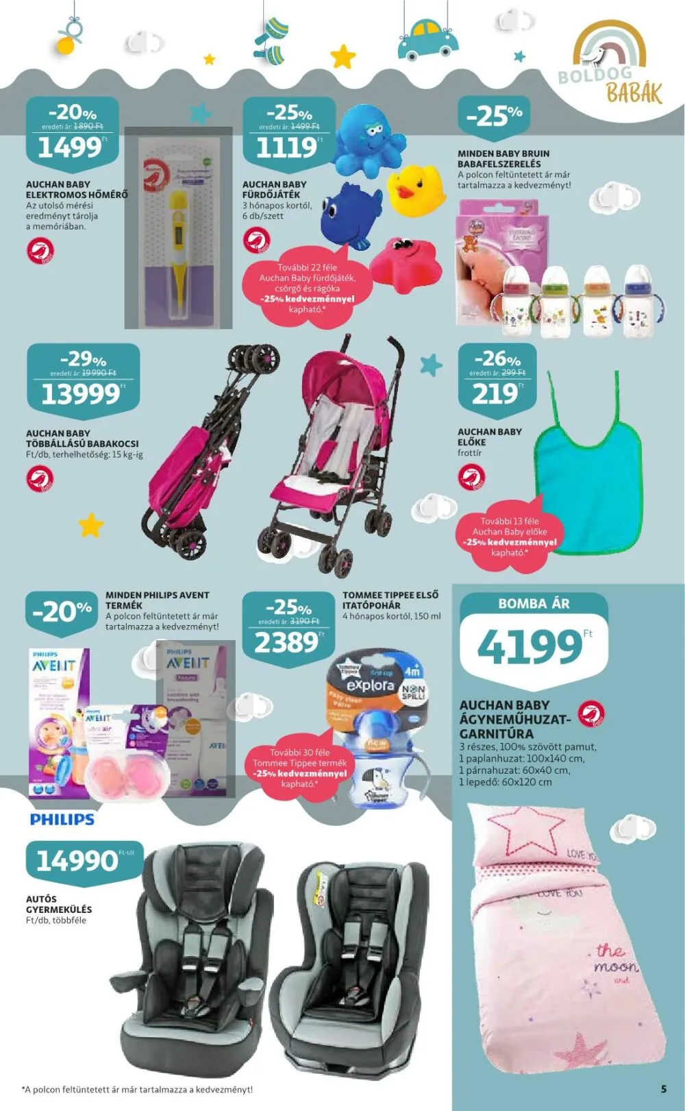 Auchan akciós újság Baba 01.06–01.19 – 5. oldal