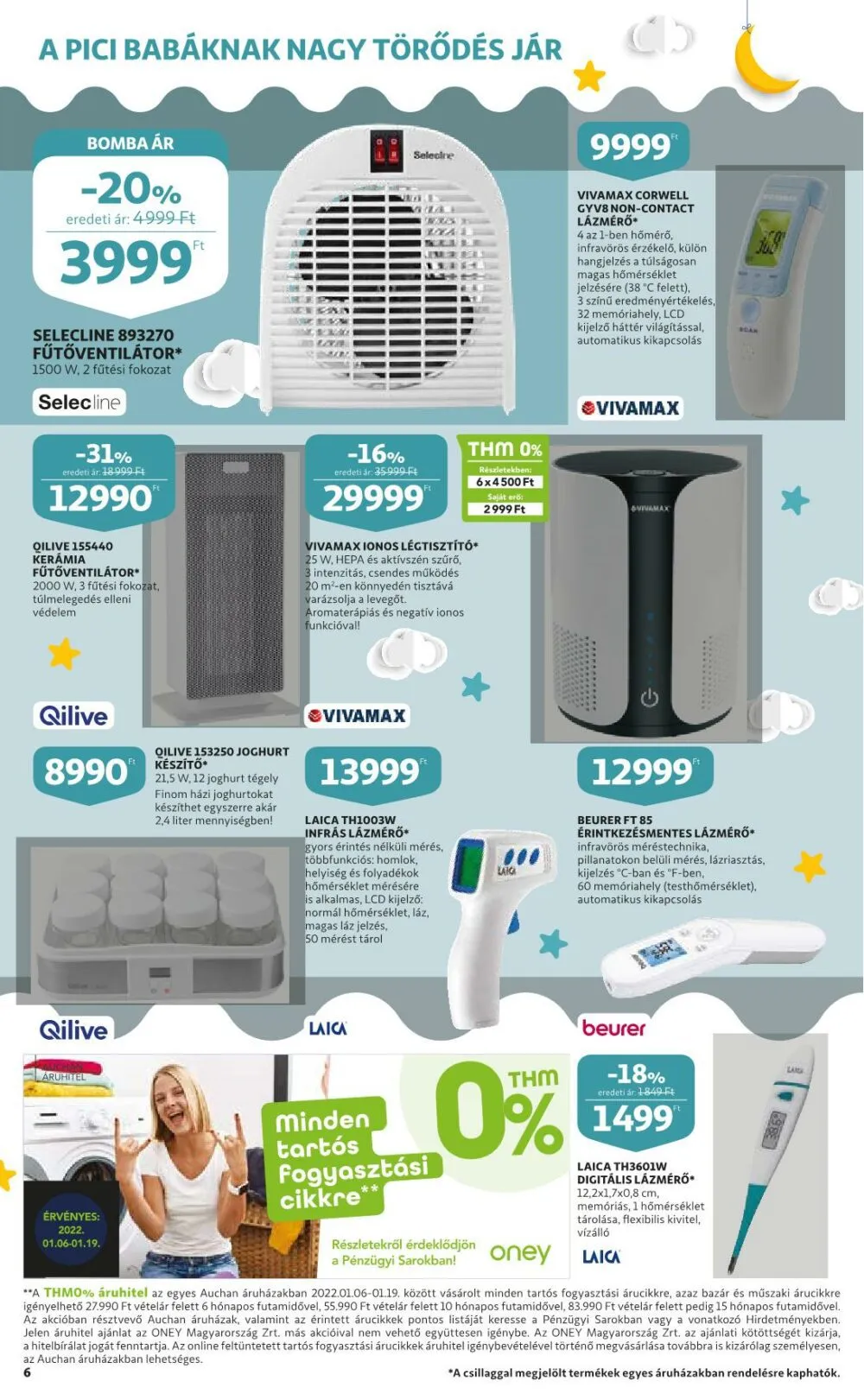 Auchan akciós újság Baba 01.06–01.19 – 6. oldal