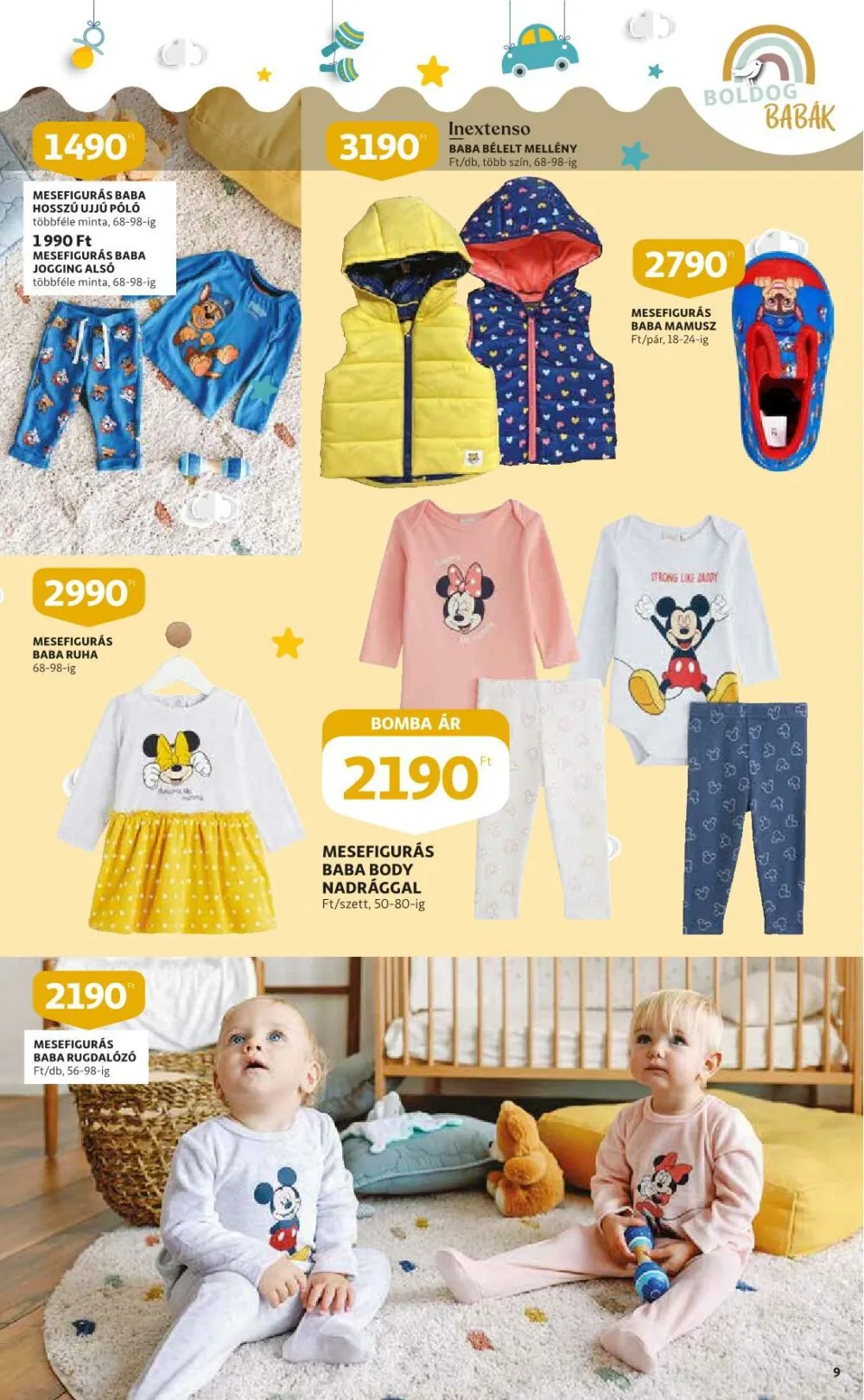 Auchan akciós újság Baba 01.06–01.19 – 9. oldal