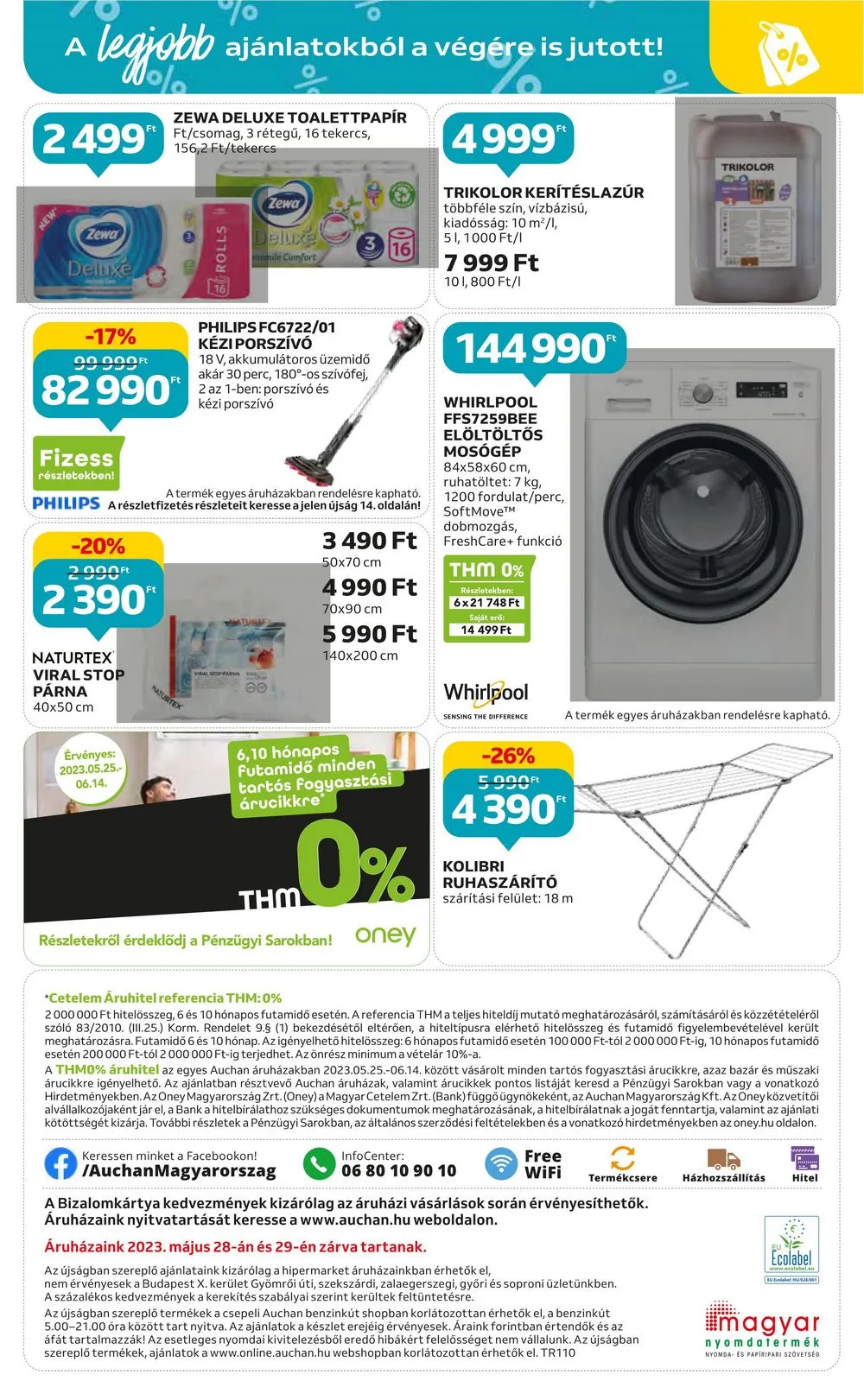 Auchan akciós újság Barkacs 05.25–06.14 – 18. oldal