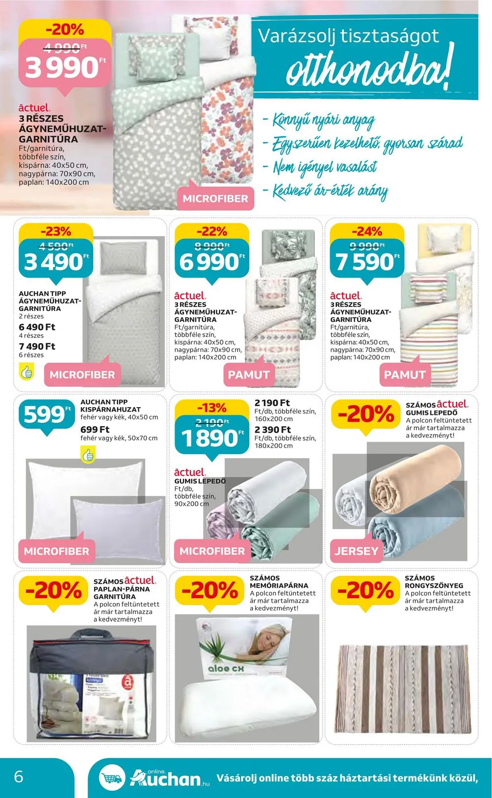 Auchan akciós újság Barkacs 05.25–06.14 – 6. oldal