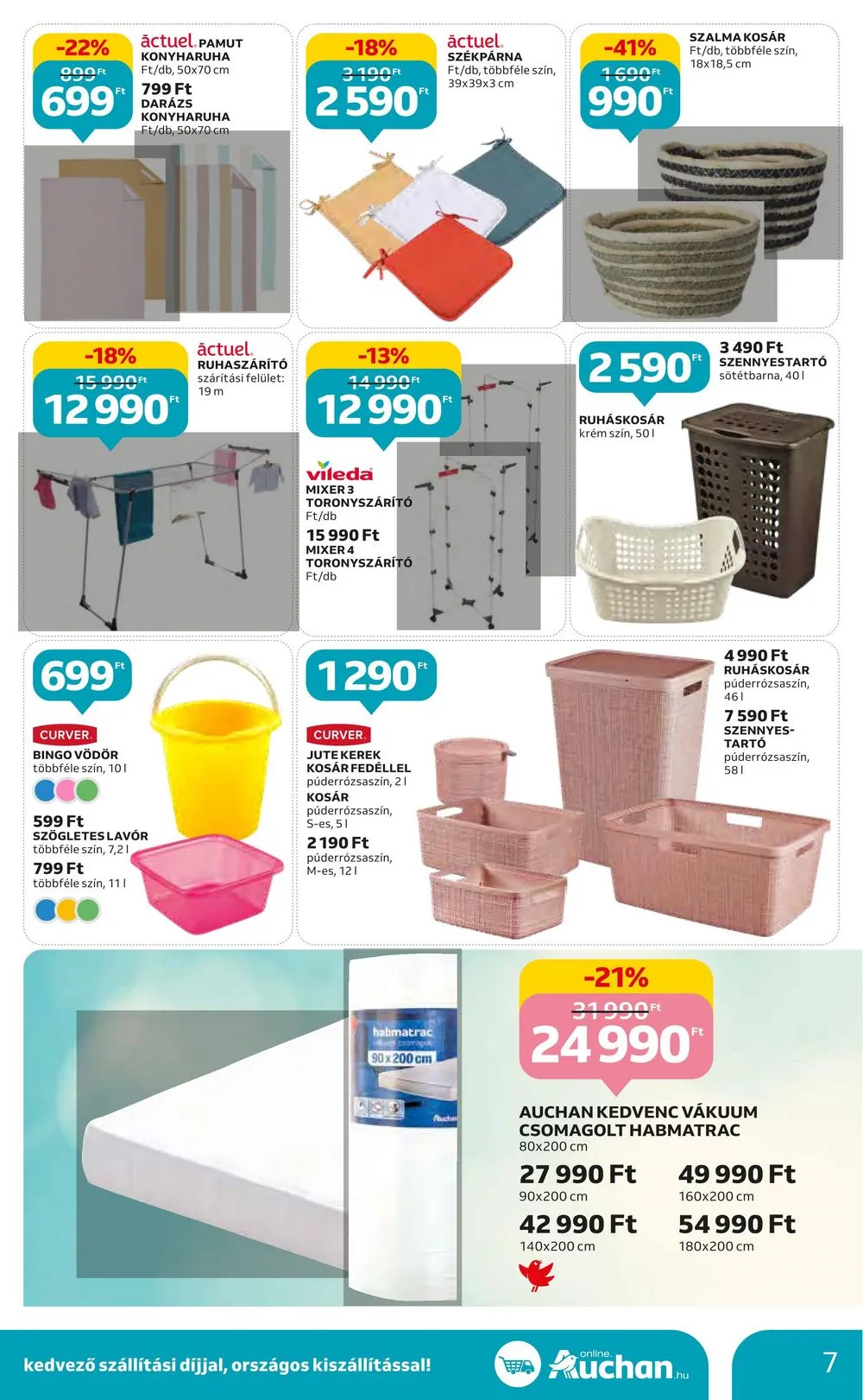 Auchan akciós újság Barkacs 05.25–06.14 – 7. oldal