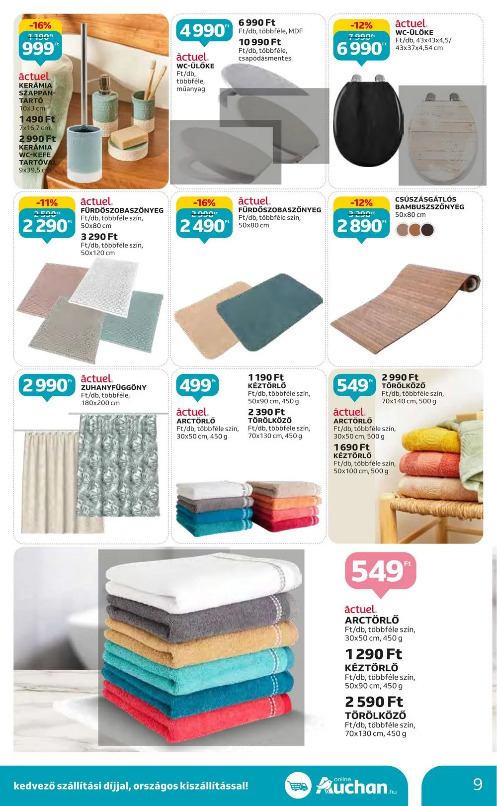 Auchan akciós újság Barkacs 05.25–06.14 – 9. oldal