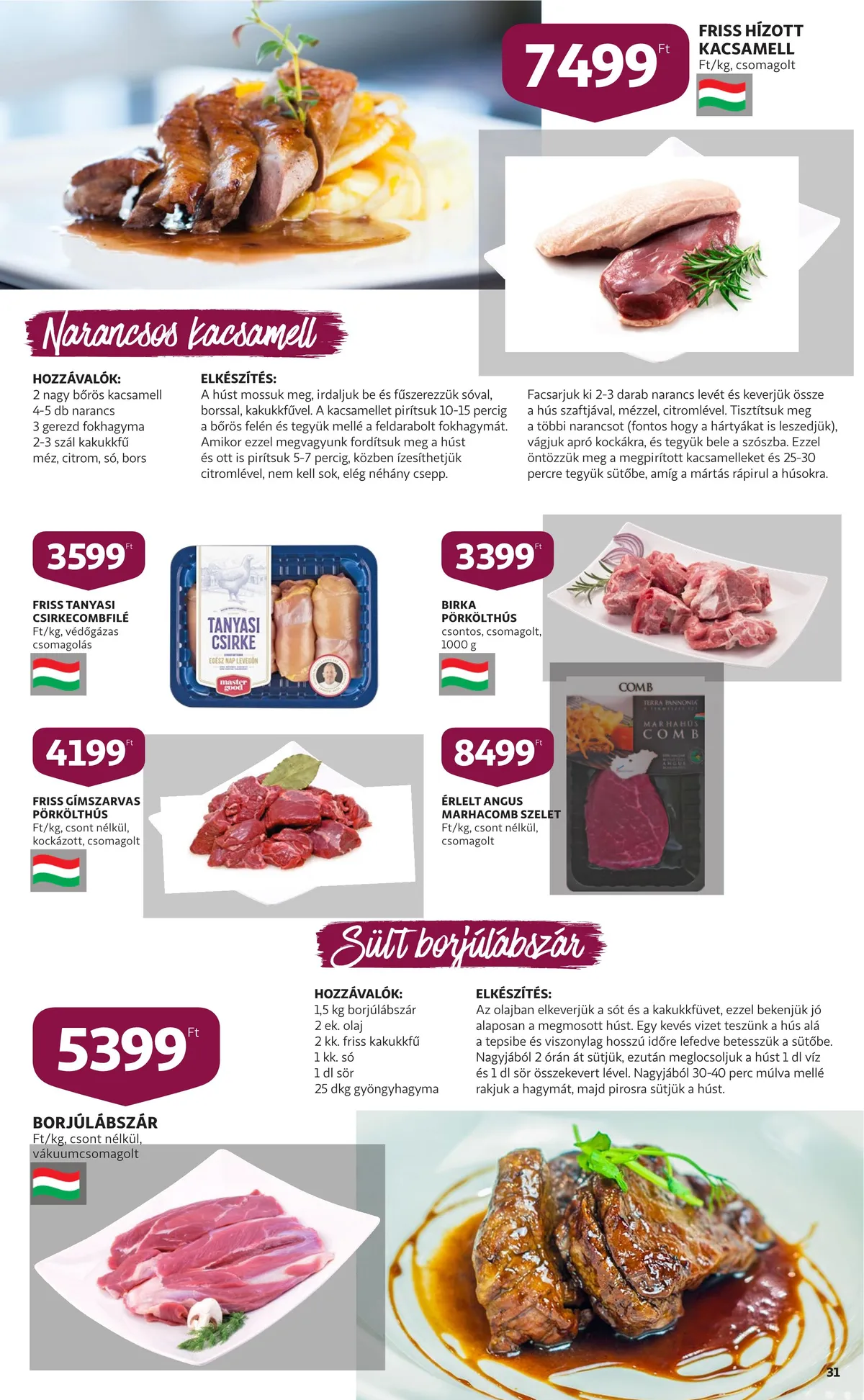 Auchan akciós újság Bor 10.06–10.26 – 31. oldal