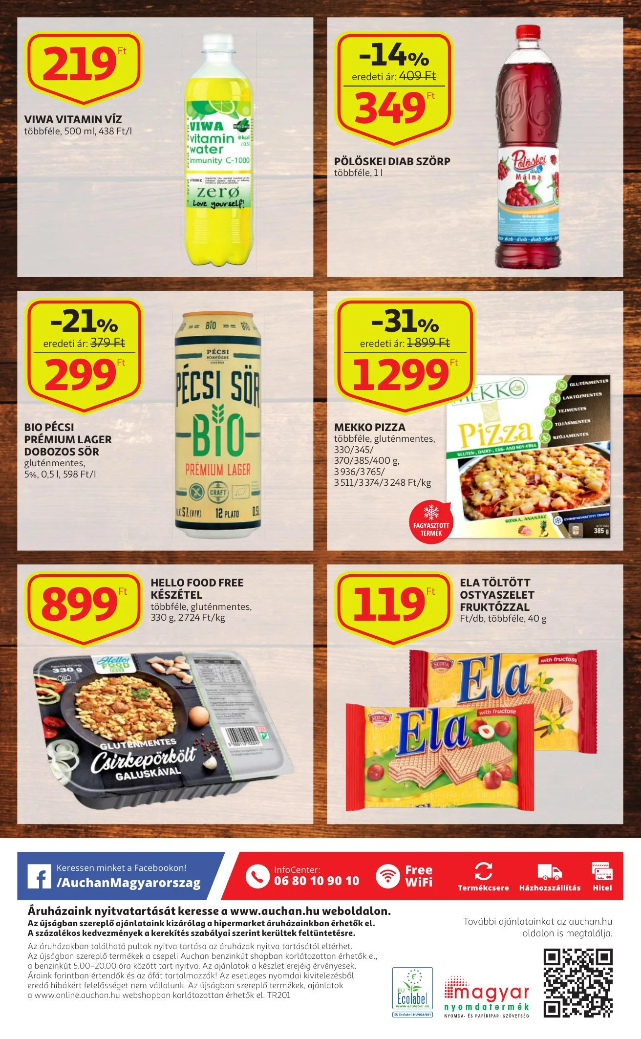 Auchan akciós újság Etrend katalógus 01.28–02.10 – 16. oldal