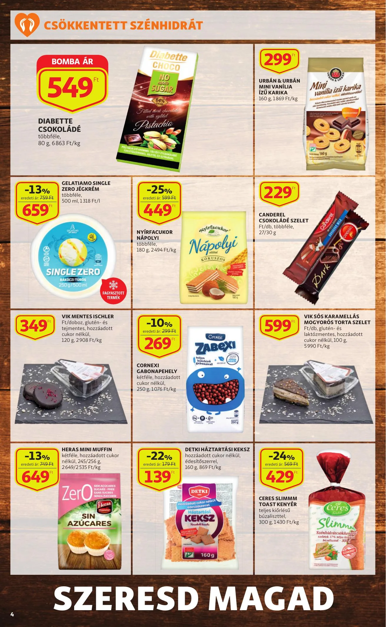 Auchan akciós újság Etrend katalógus 01.28–02.10 – 4. oldal