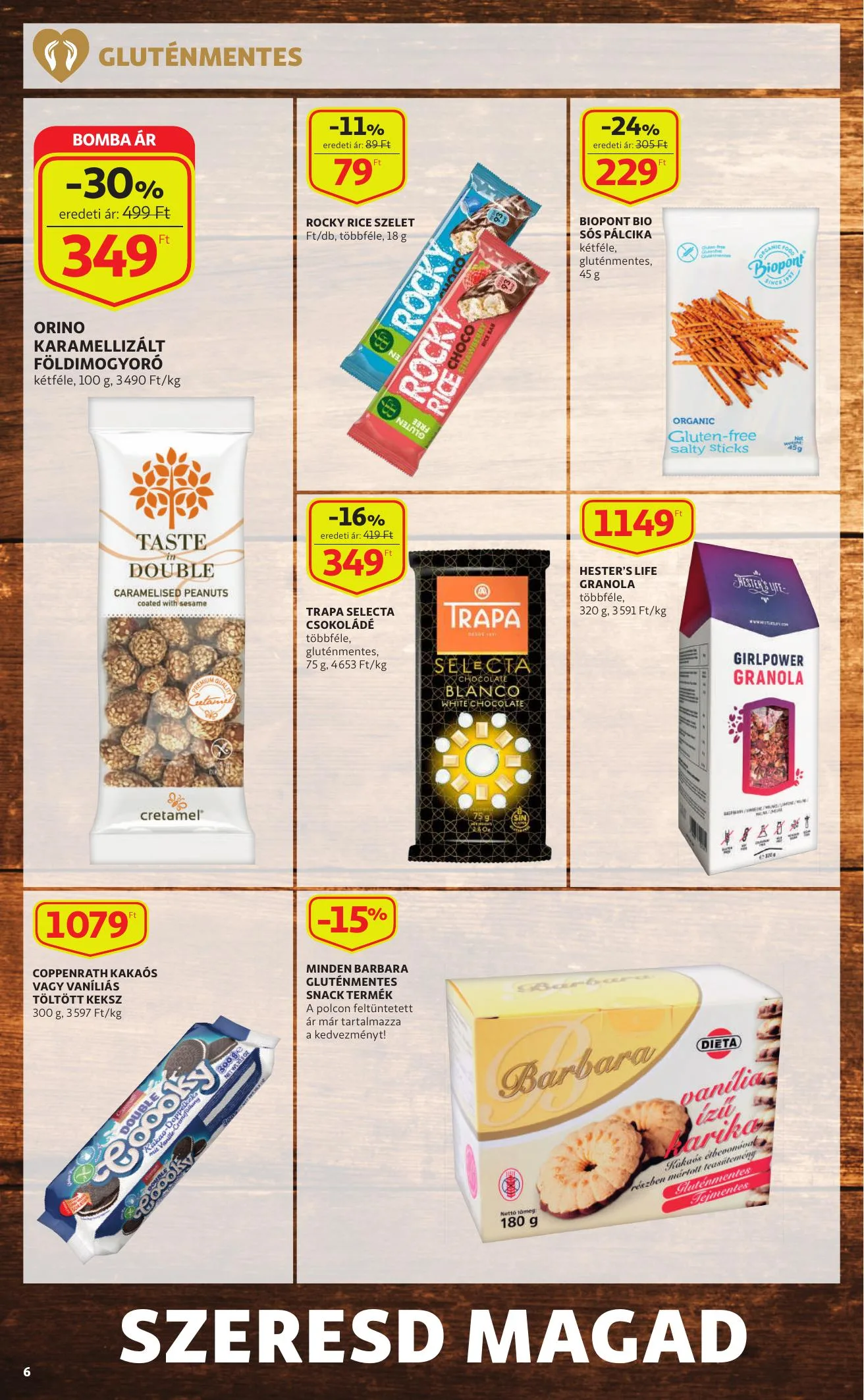 Auchan akciós újság Etrend katalógus 01.28–02.10 – 6. oldal