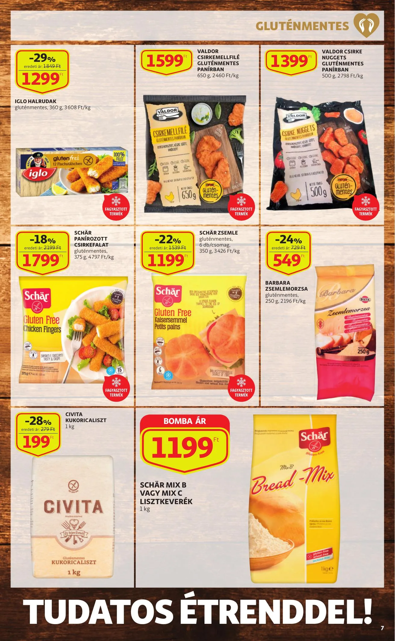Auchan akciós újság Etrend katalógus 01.28–02.10 – 7. oldal