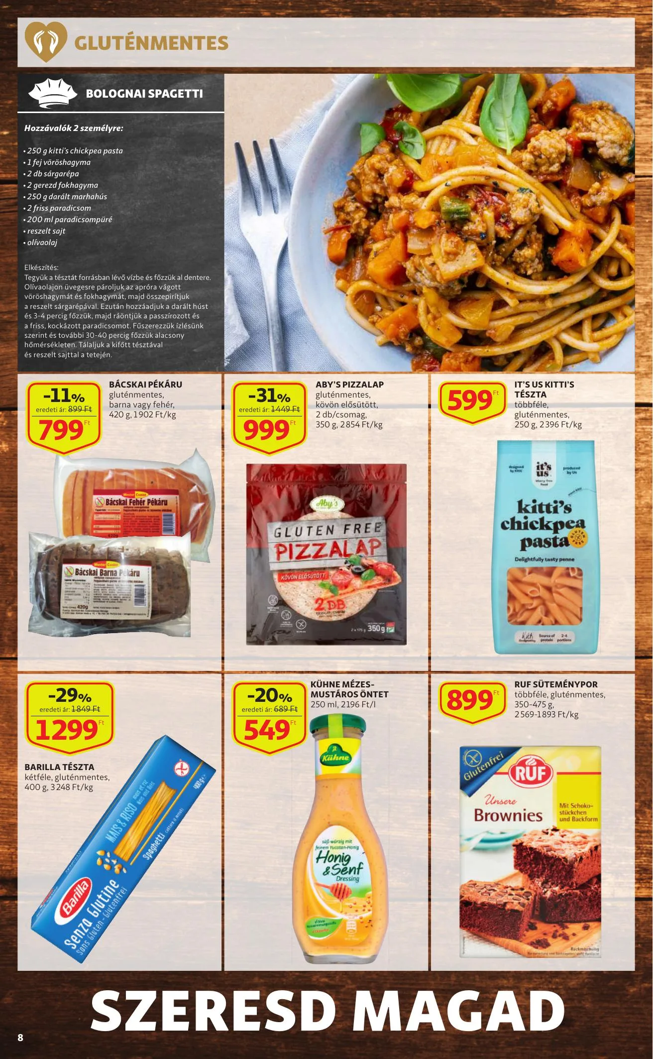 Auchan akciós újság Etrend katalógus 01.28–02.10 – 8. oldal