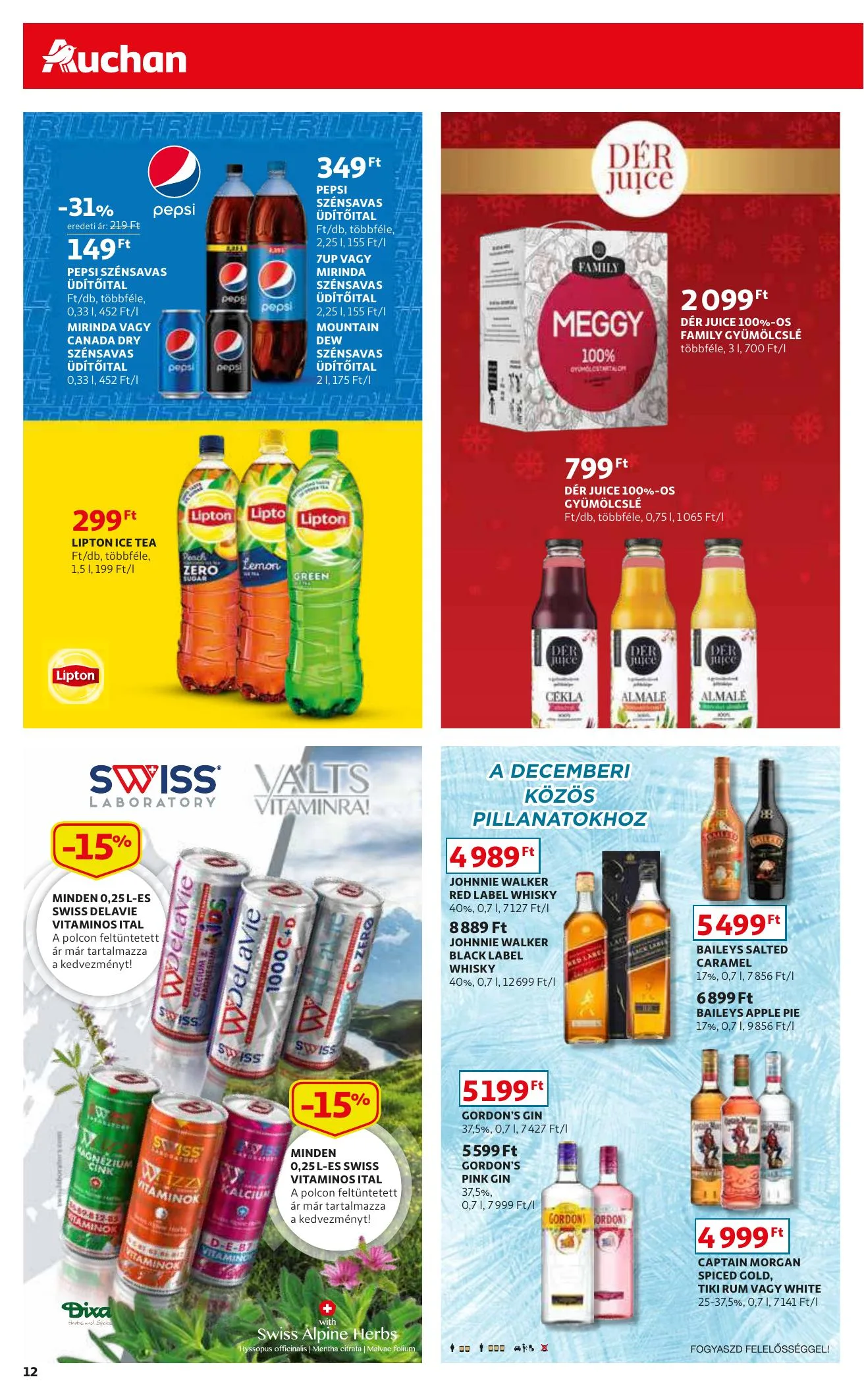 Auchan akciós újság Extra 12.02–12.15 – 12. oldal