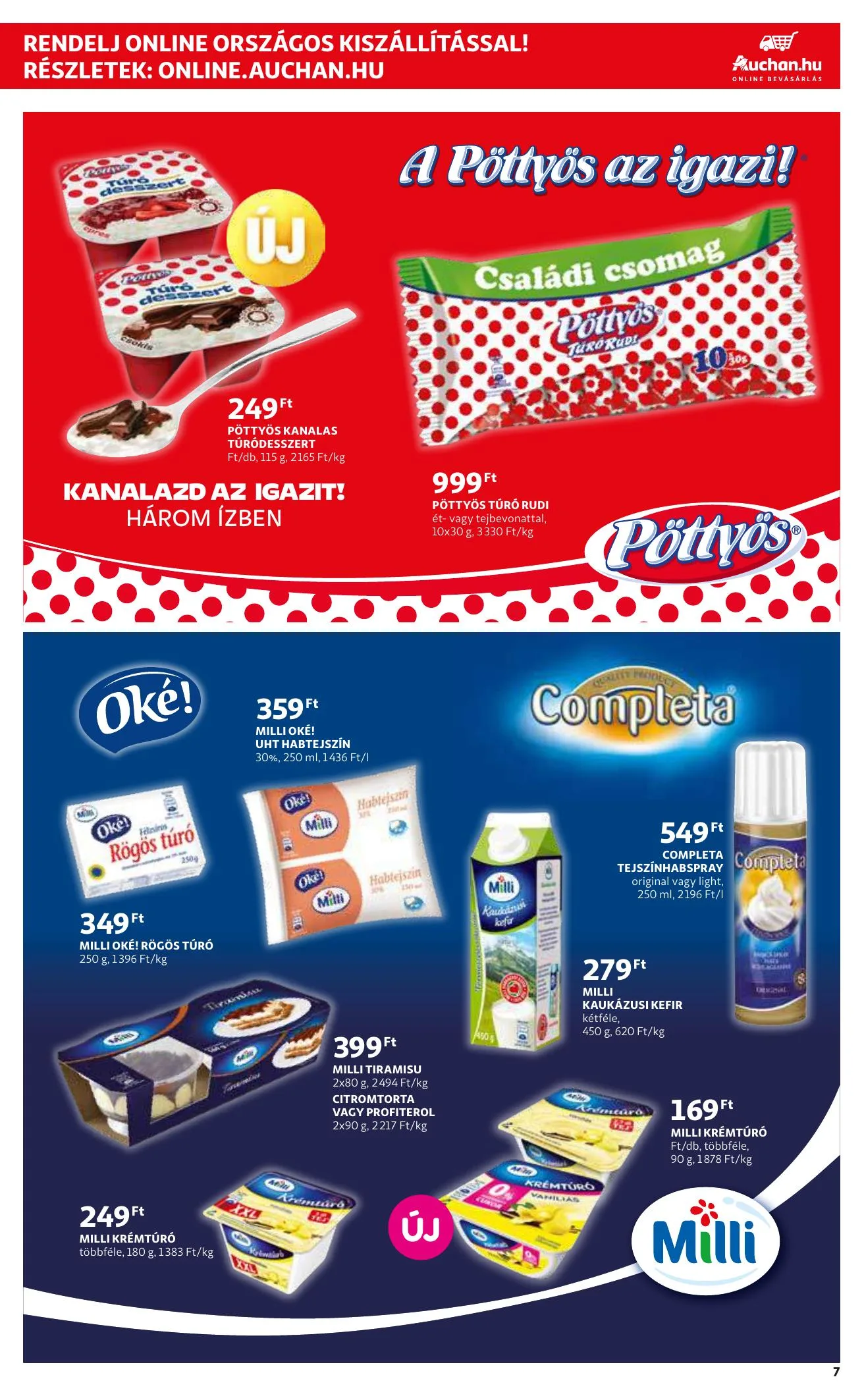 Auchan akciós újság Extra 12.02–12.15 – 7. oldal