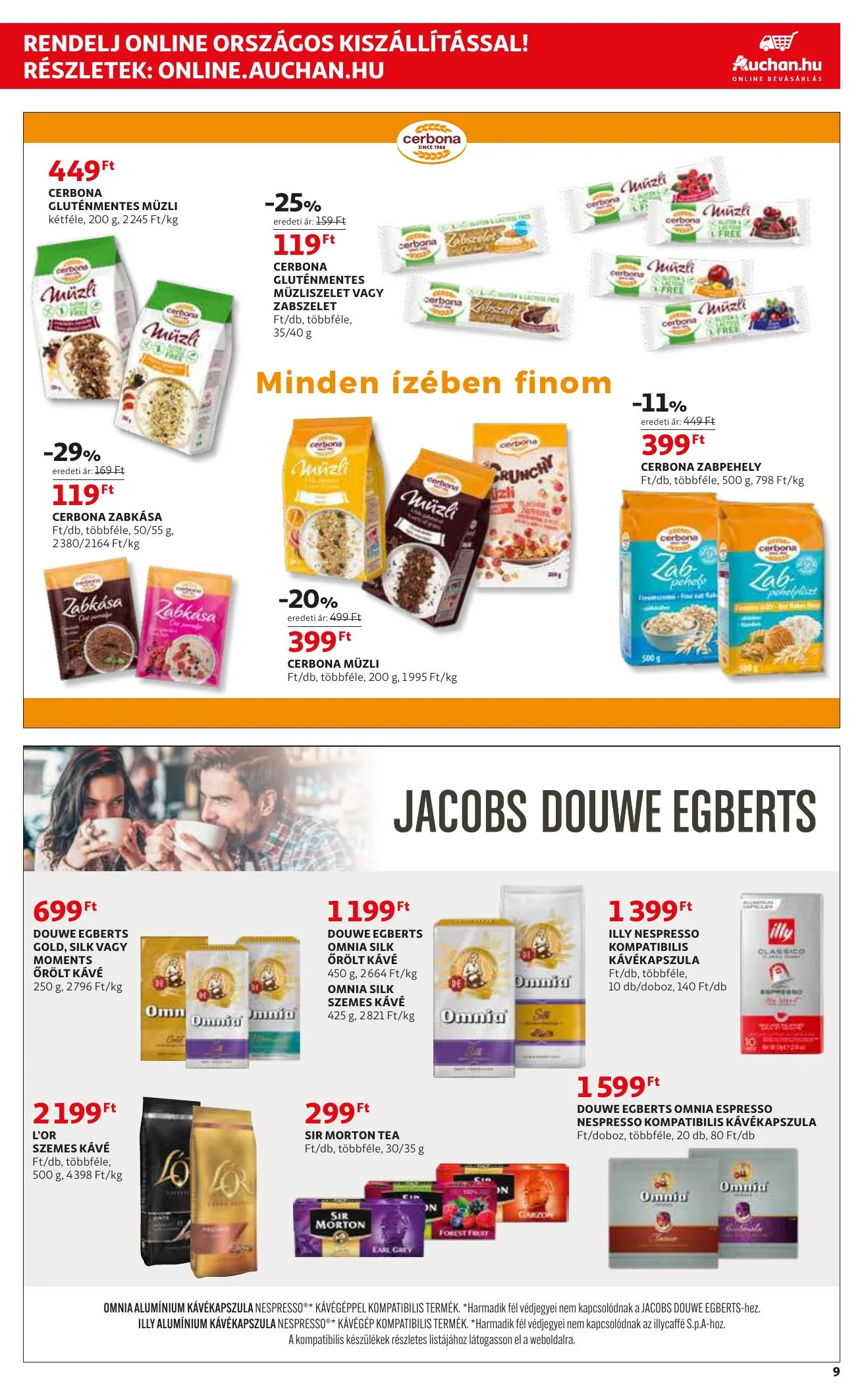 Auchan akciós újság Extra 12.02–12.15 – 9. oldal