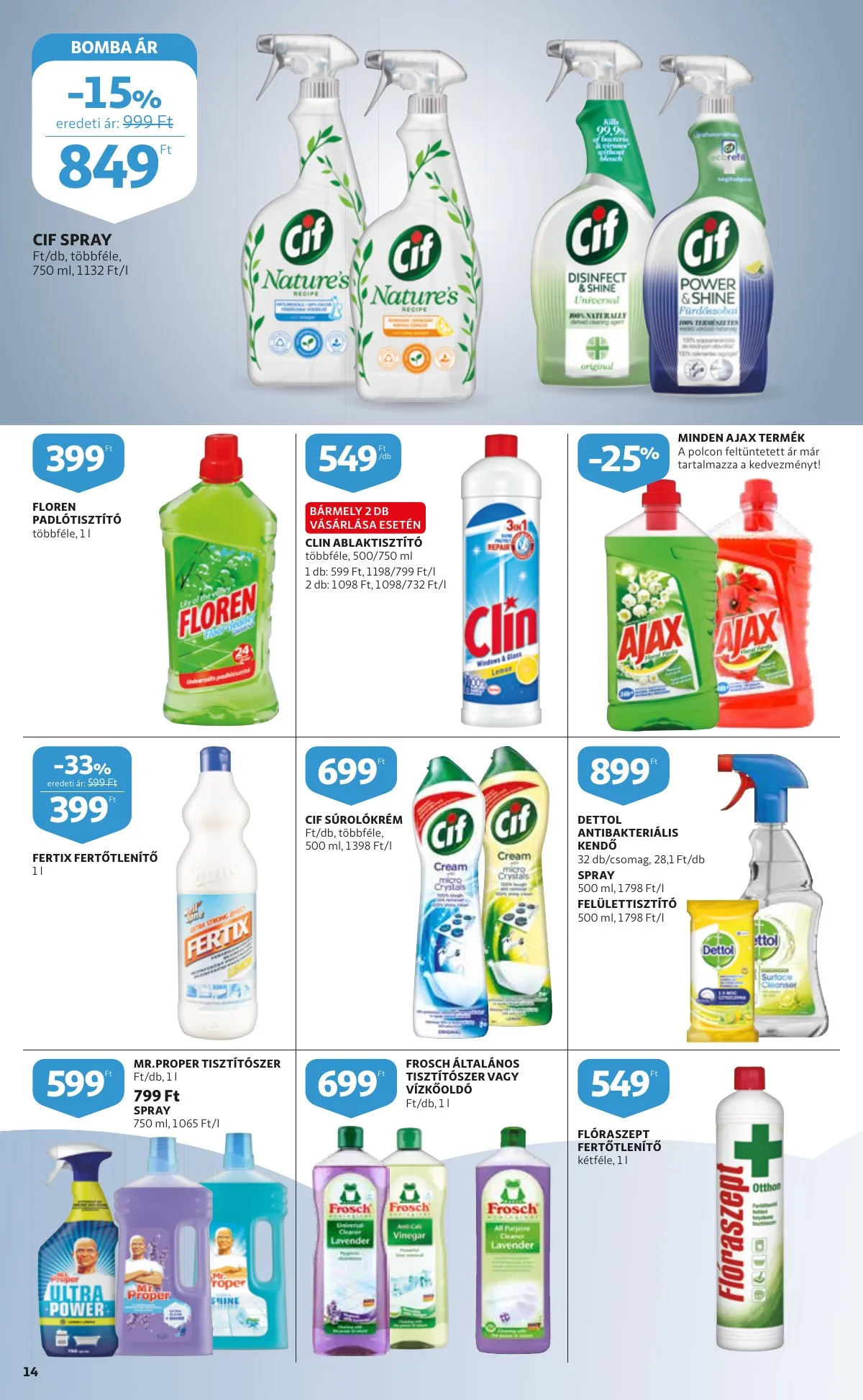 Auchan akciós újság Feher hetek katakogus 12.27–12.27 – 14. oldal