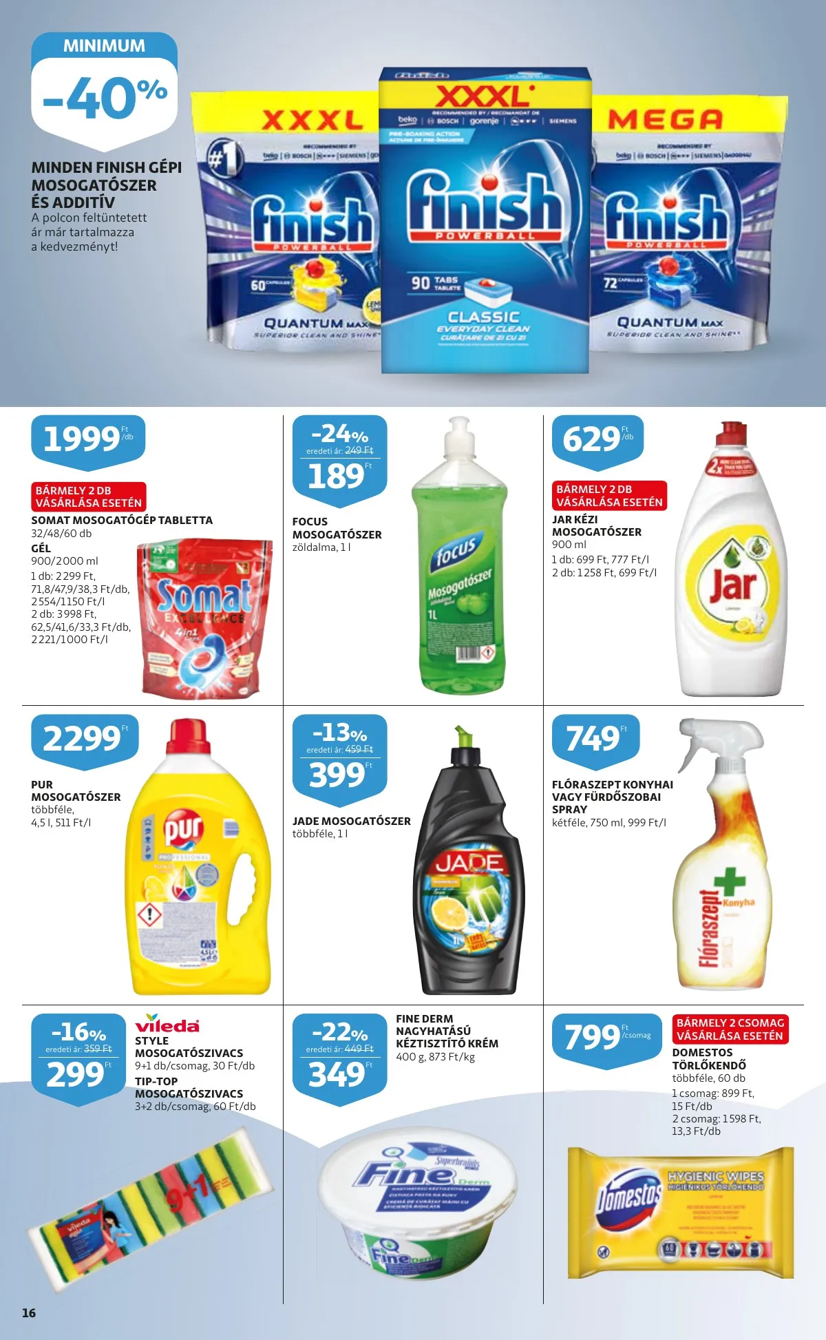 Auchan akciós újság Feher hetek katakogus 12.27–12.27 – 16. oldal