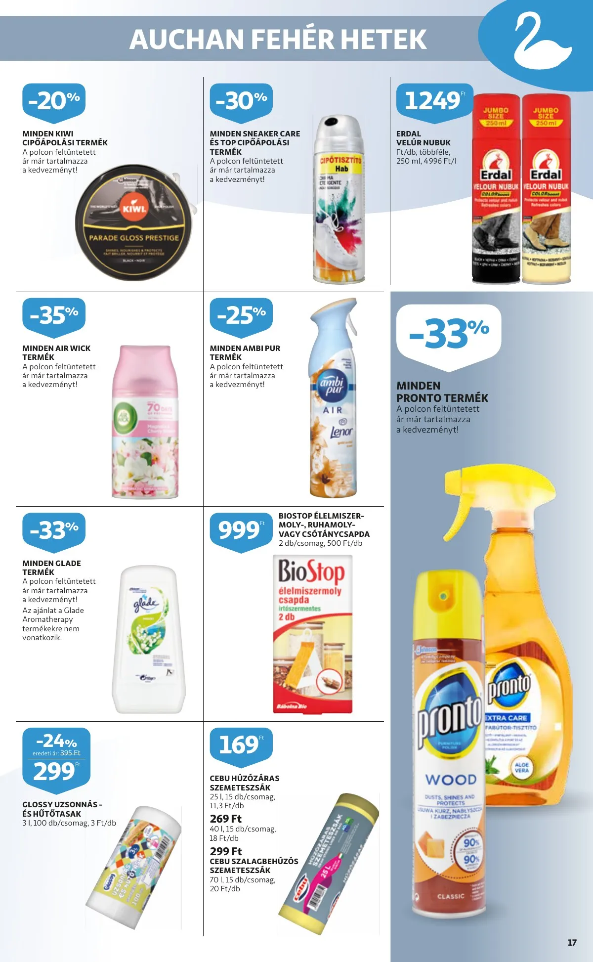 Auchan akciós újság Feher hetek katakogus 12.27–12.27 – 17. oldal