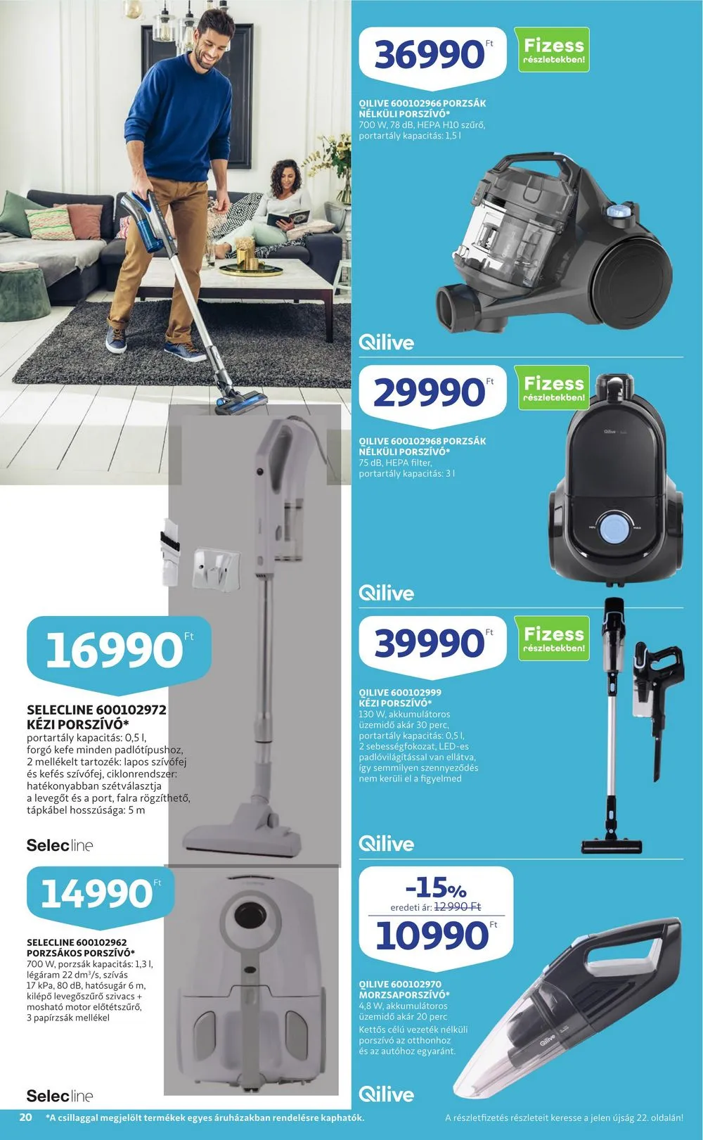 Auchan akciós újság Feher hetek 12.28–01.11 – 20. oldal