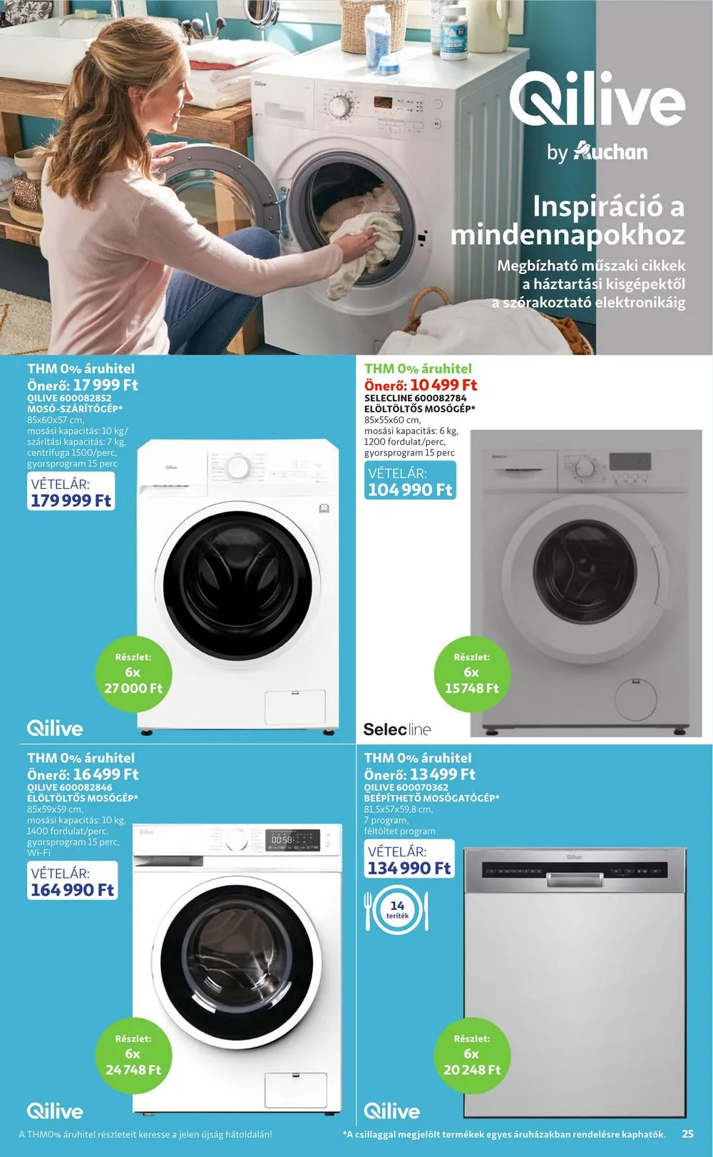 Auchan akciós újság Feher hetek 12.28–01.11 – 25. oldal