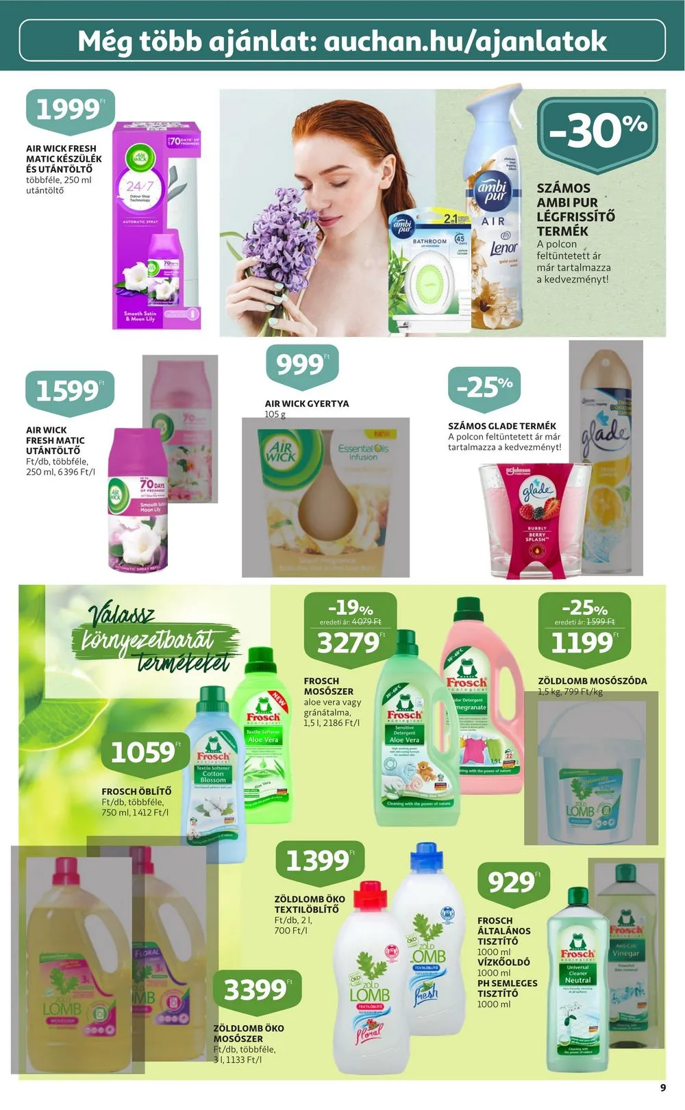 Auchan akciós újság Feher hetek 12.28–01.11 – 9. oldal