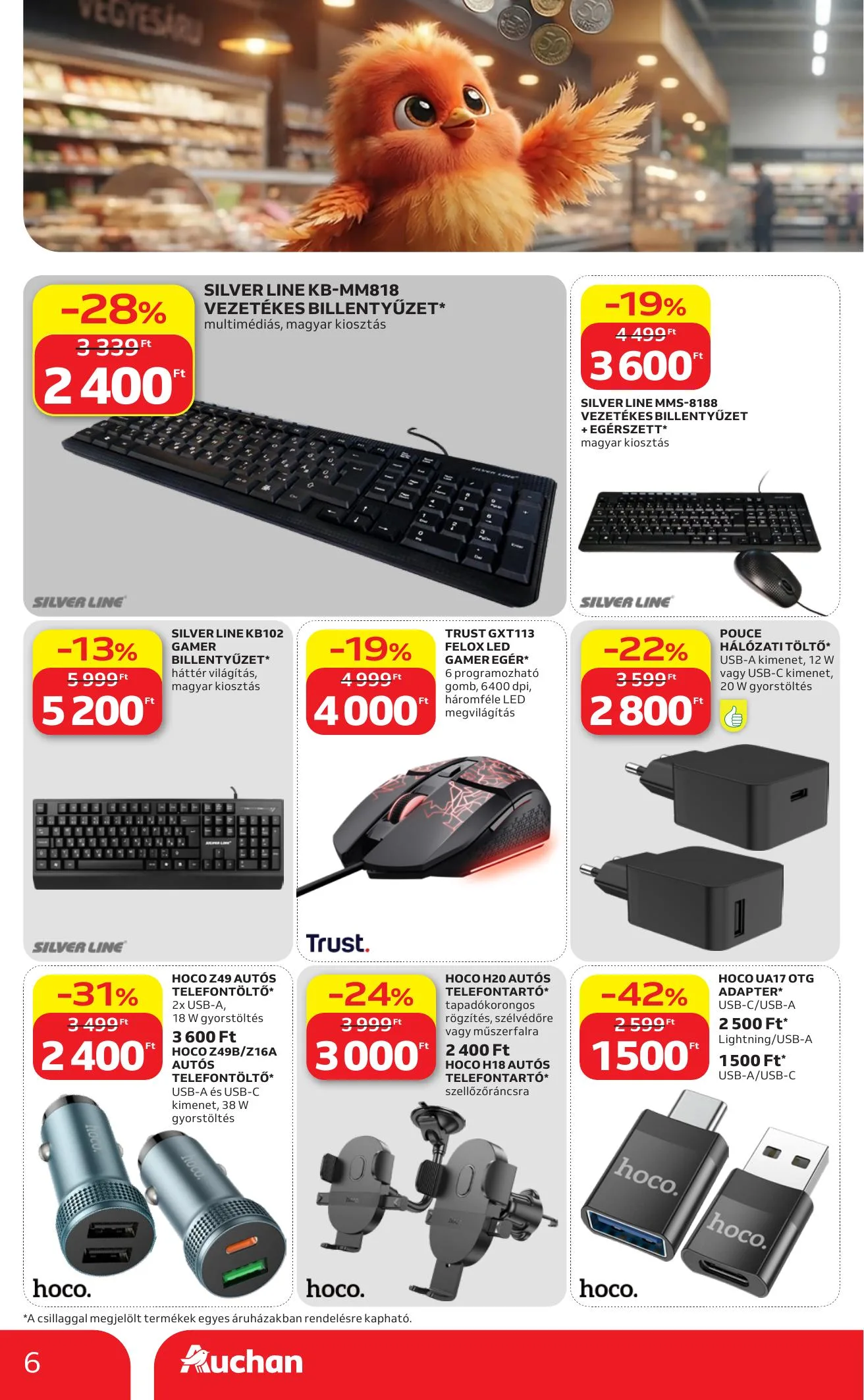 Auchan akciós újság Filleres ajánlataink 10.01–10.07 – 6. oldal