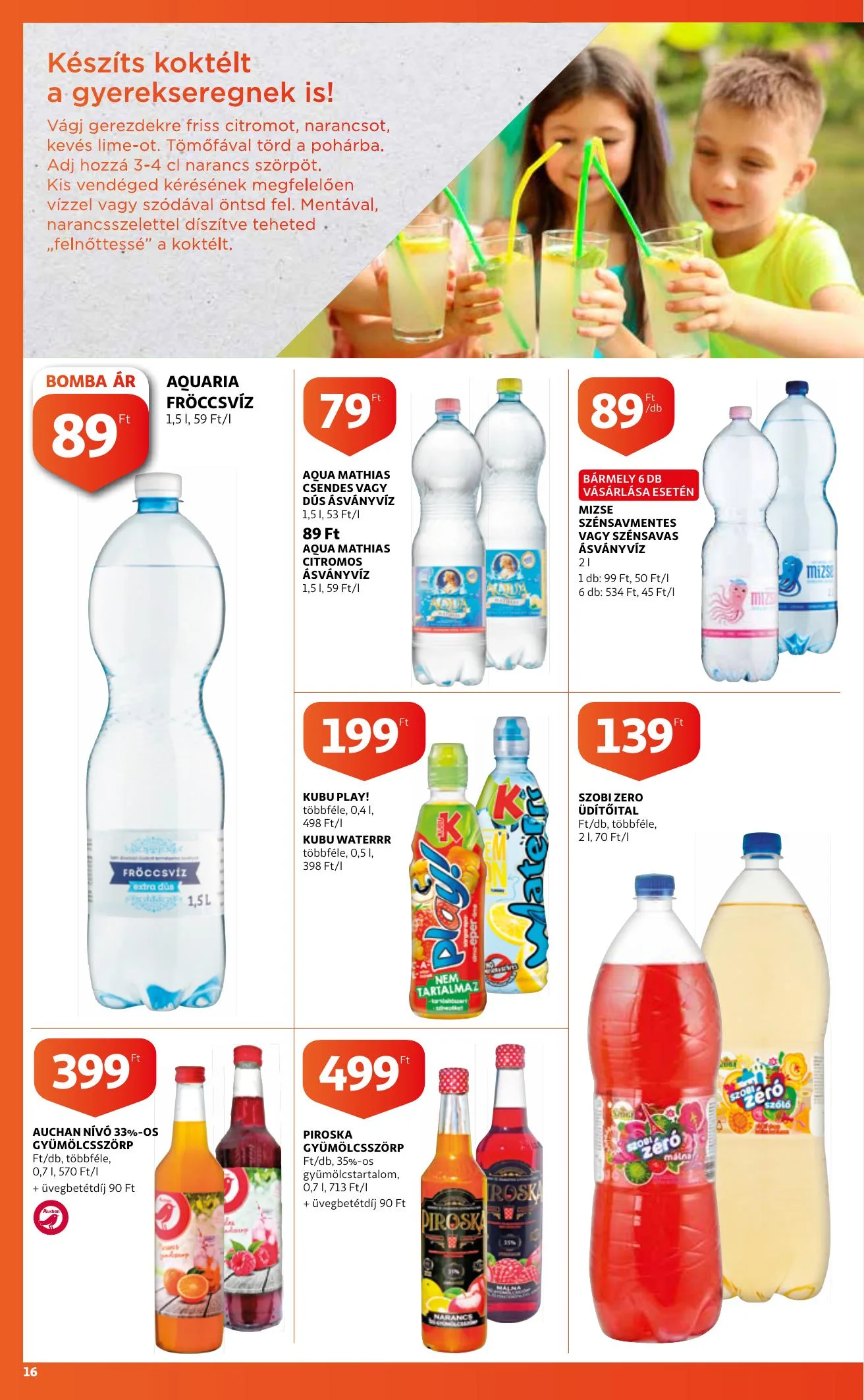 Auchan akciós újság Grill katalógus 04.22–05.05 – 16. oldal