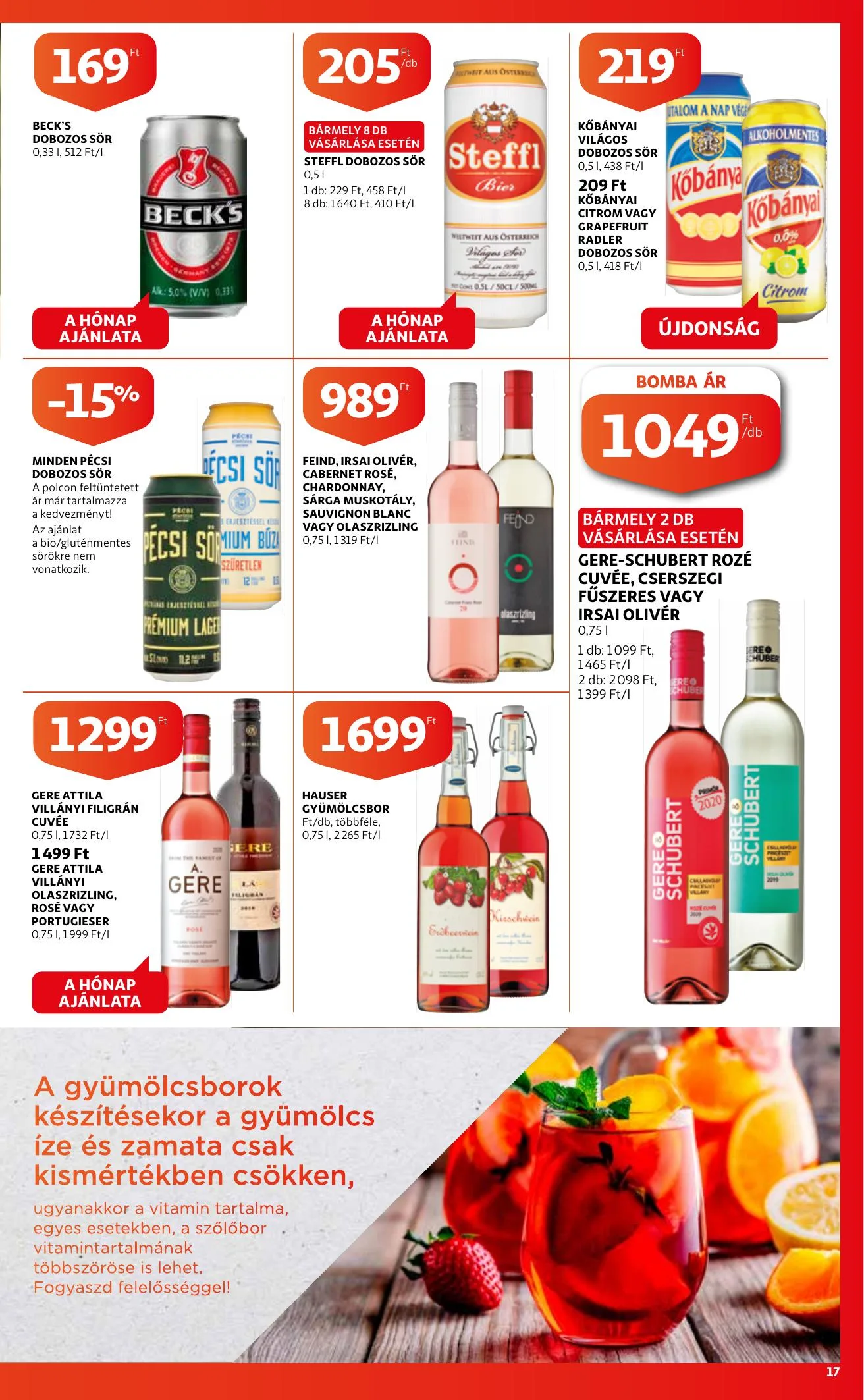 Auchan akciós újság Grill katalógus 04.22–05.05 – 17. oldal