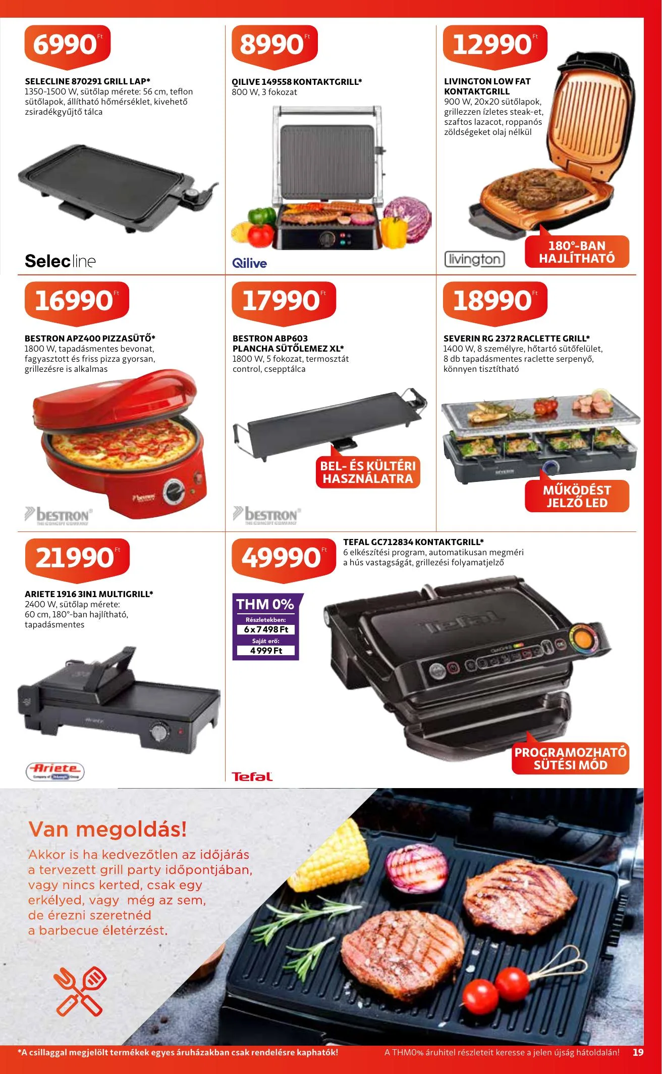 Auchan akciós újság Grill katalógus 04.22–05.05 – 19. oldal