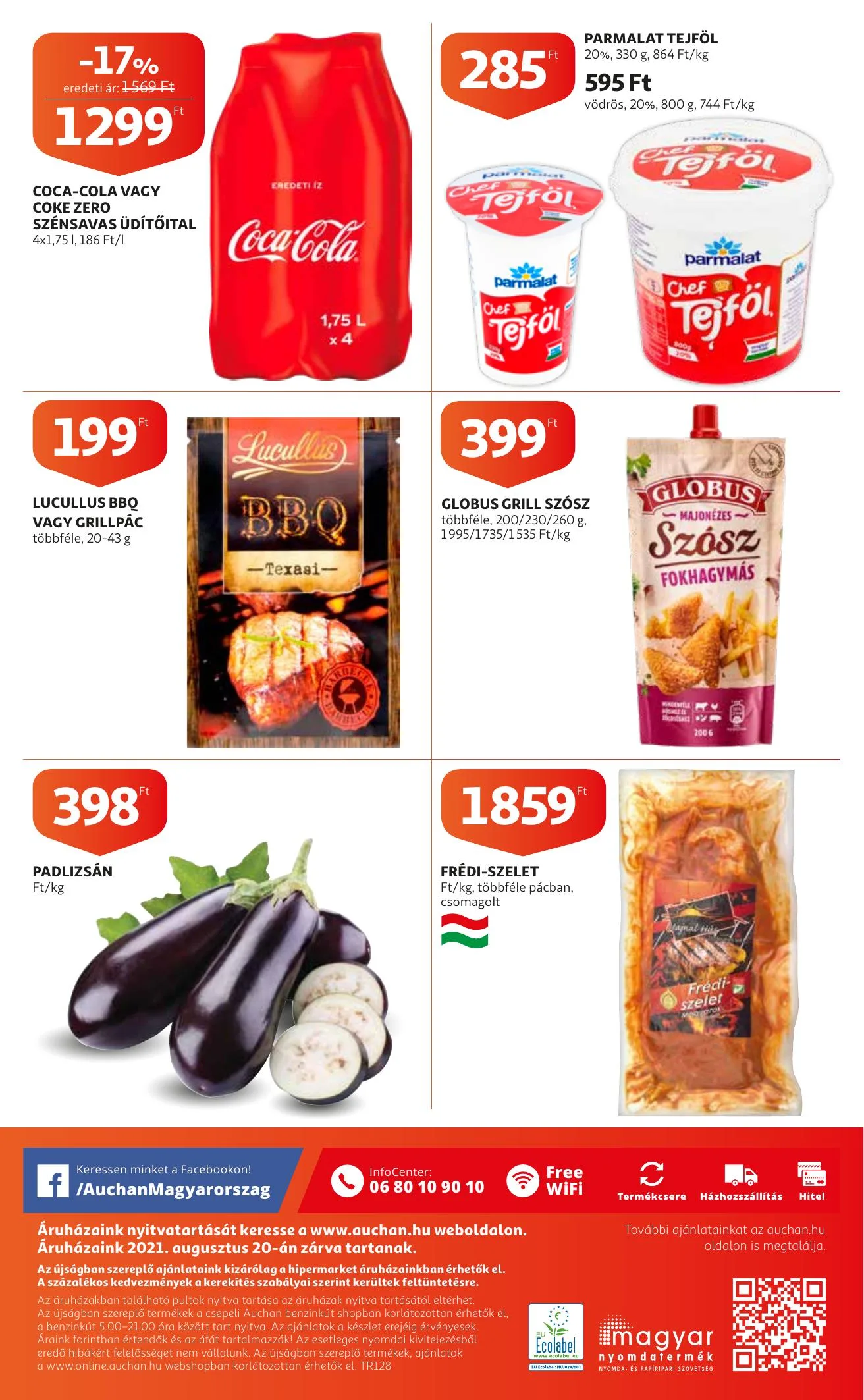 Auchan akciós újság Grill katalógus 08.12–08.25 – 8. oldal