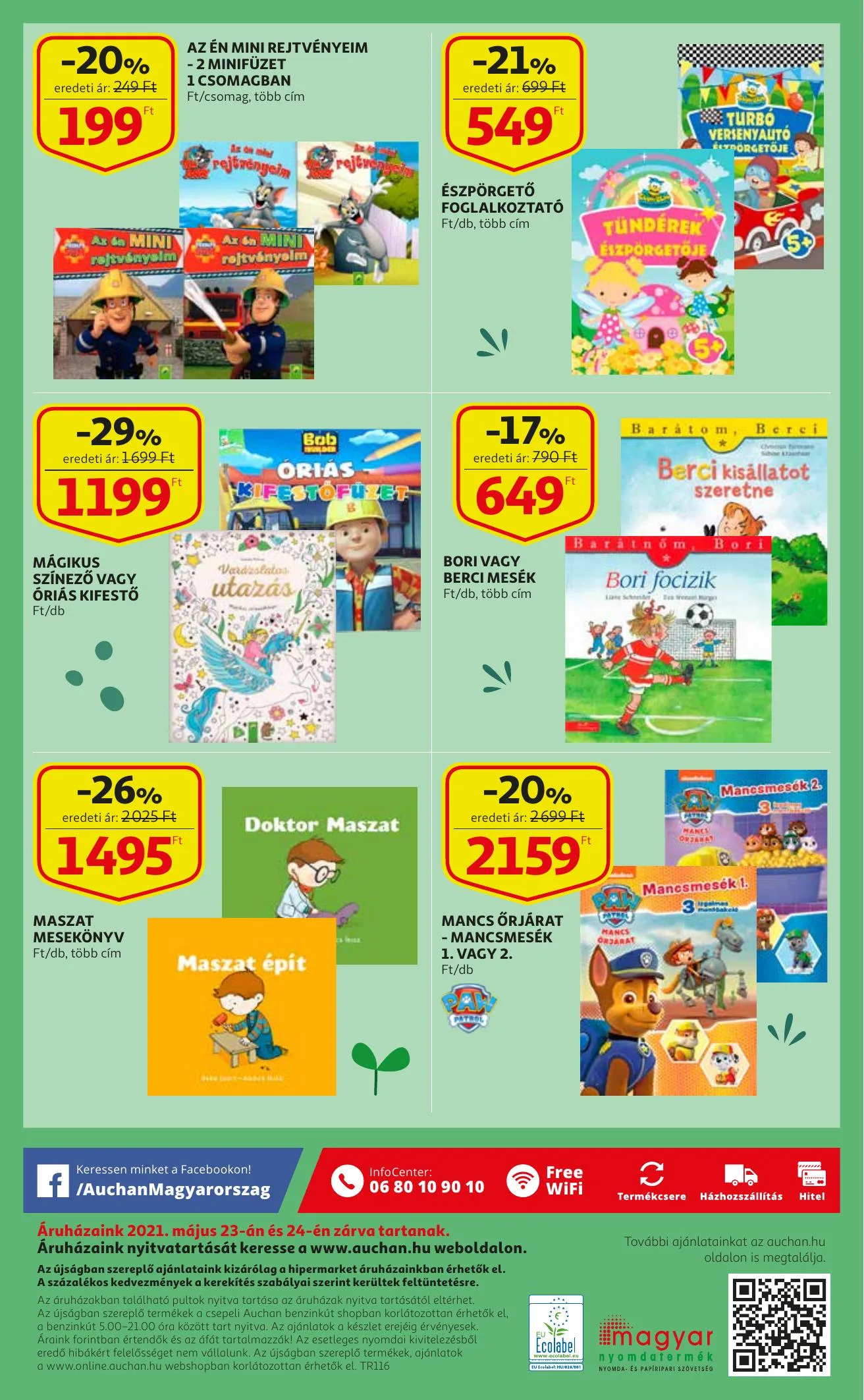 Auchan akciós újság Gyermeknapi katalógus 05.20–06.02 – 12. oldal