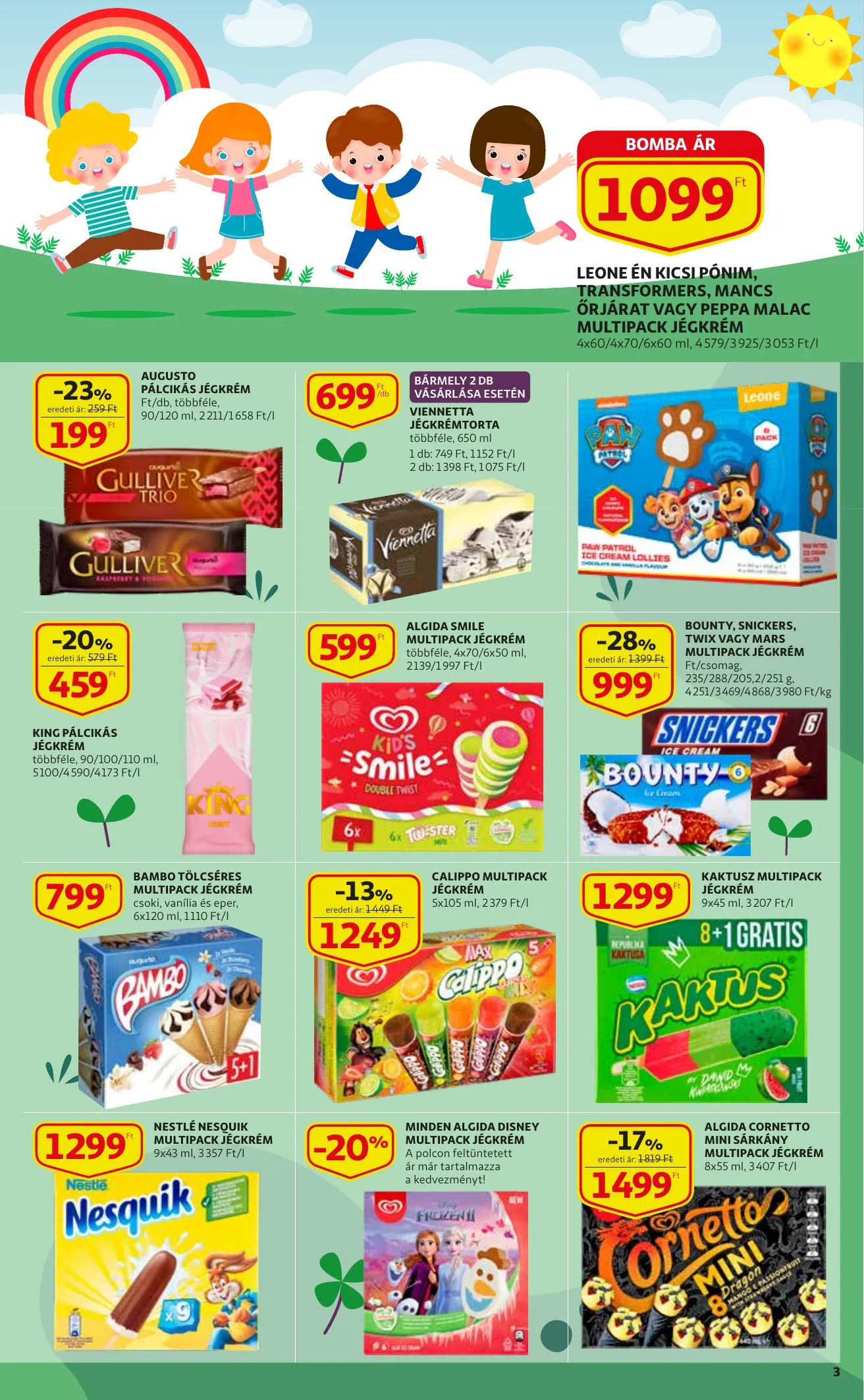 Auchan akciós újság Gyermeknapi katalógus 05.20–06.02 – 3. oldal