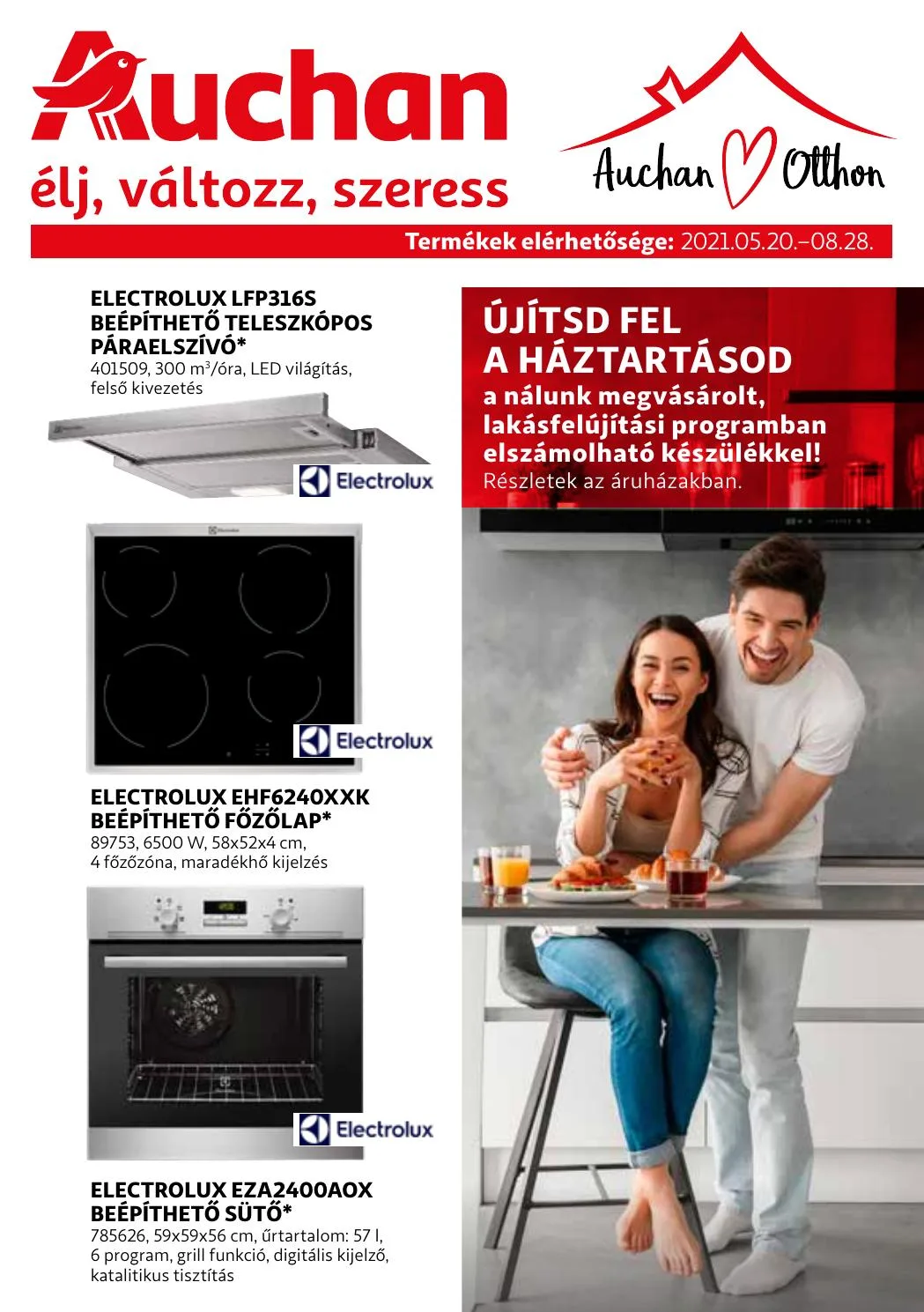 Auchan akciós újság Haztartasi Gep katalógus 05.20–08.28