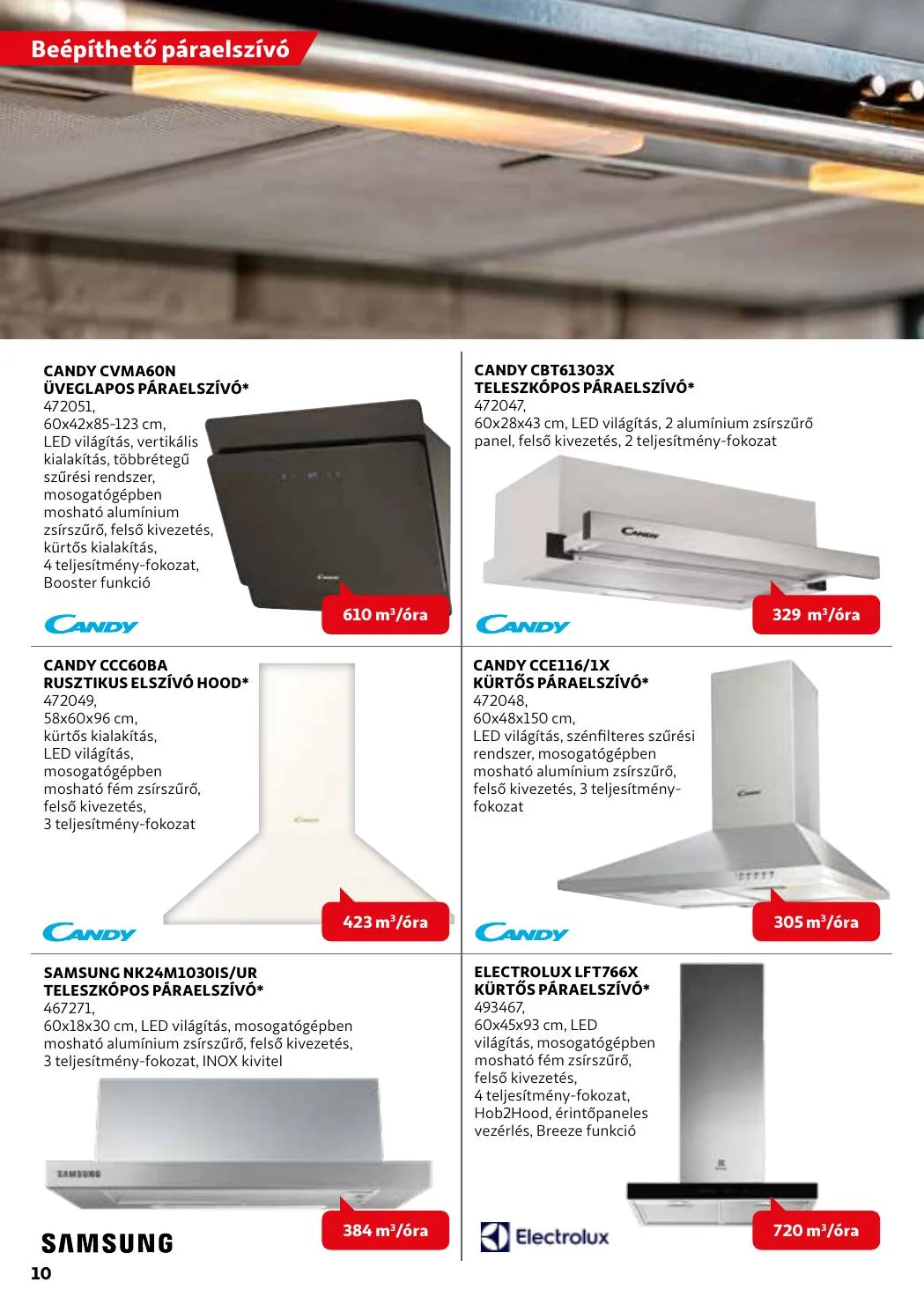 Auchan akciós újság Haztartasi Gep katalógus 05.20–08.28 – 10. oldal