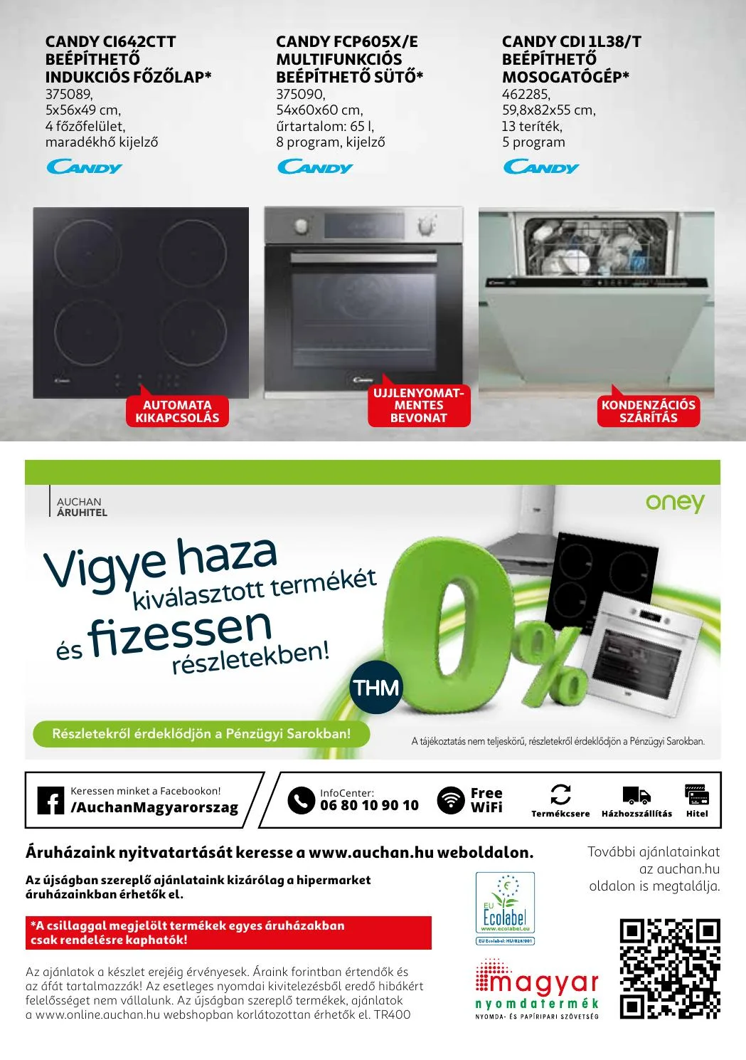 Auchan akciós újság Haztartasi Gep katalógus 05.20–08.28 – 20. oldal