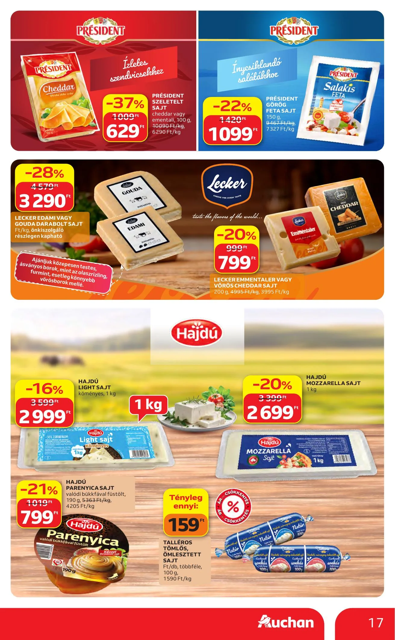 Auchan akciós újság Heti Hipermarket ajánlataink 10.01–10.07 – 17. oldal