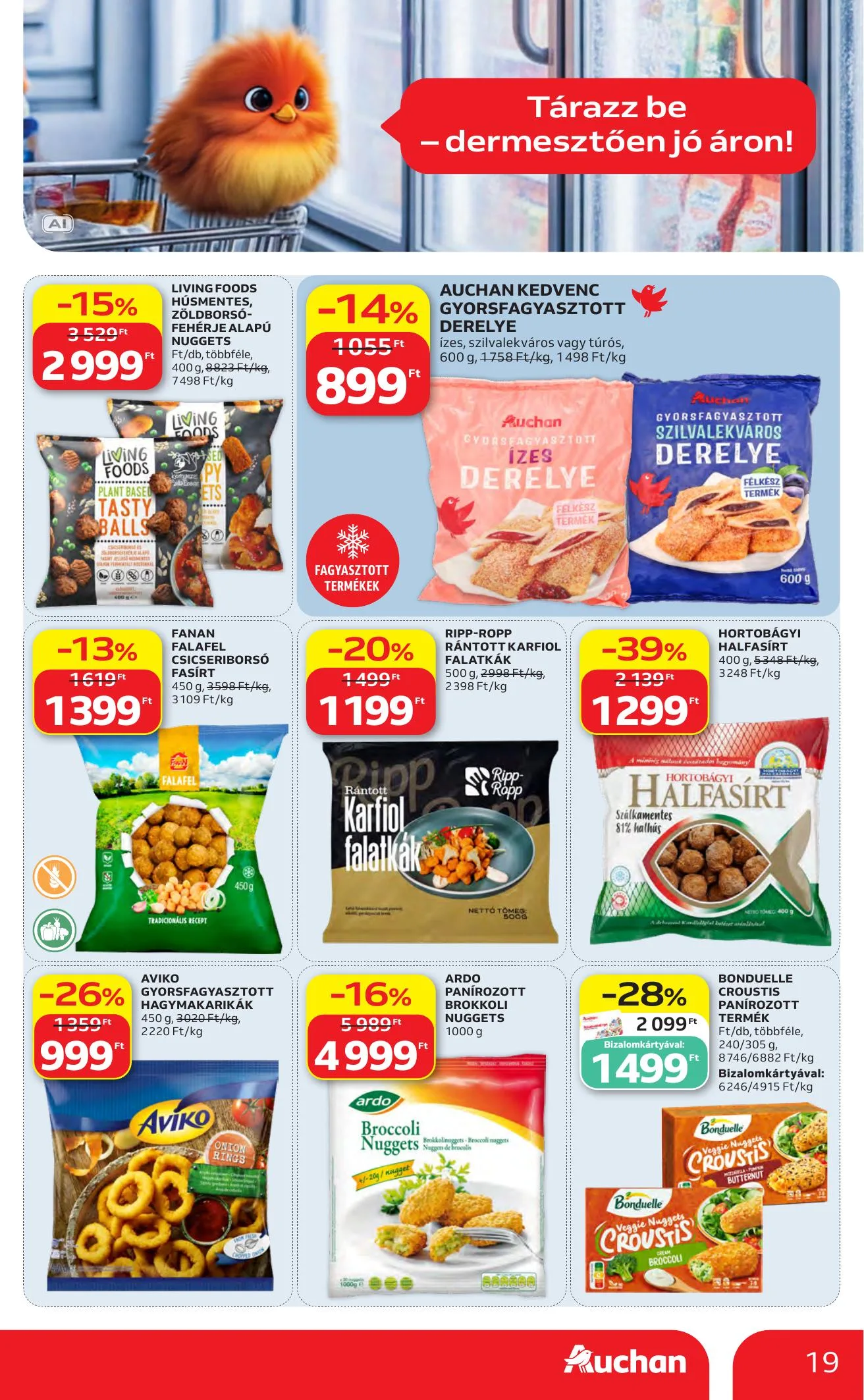 Auchan akciós újság Heti Hipermarket ajánlataink 10.01–10.07 – 19. oldal