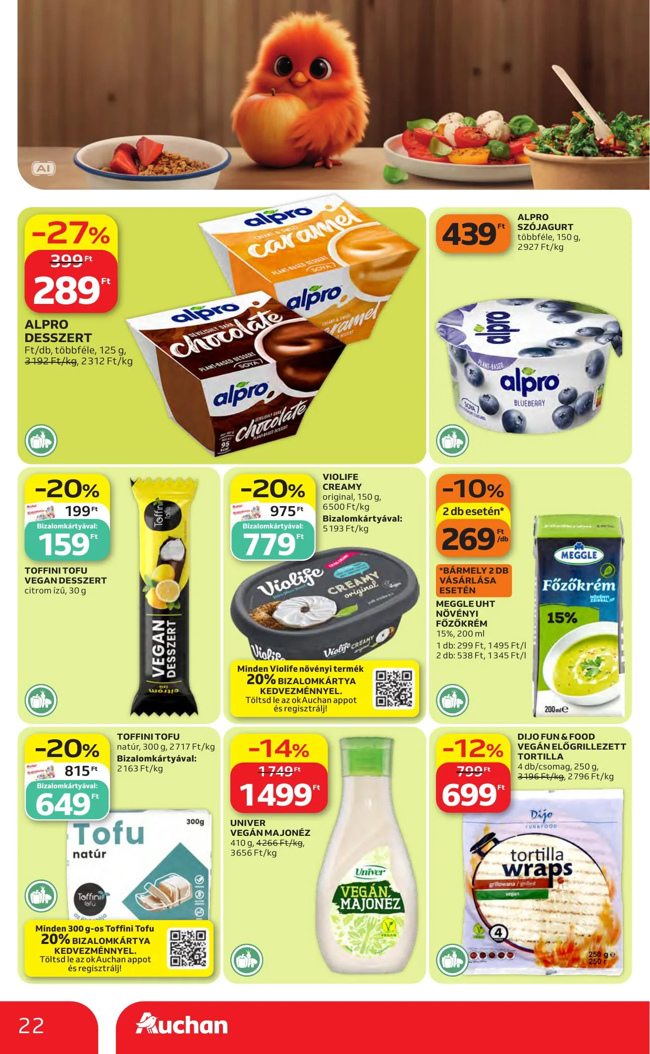 Auchan akciós újság Heti Hipermarket ajánlataink 10.01–10.07 – 22. oldal