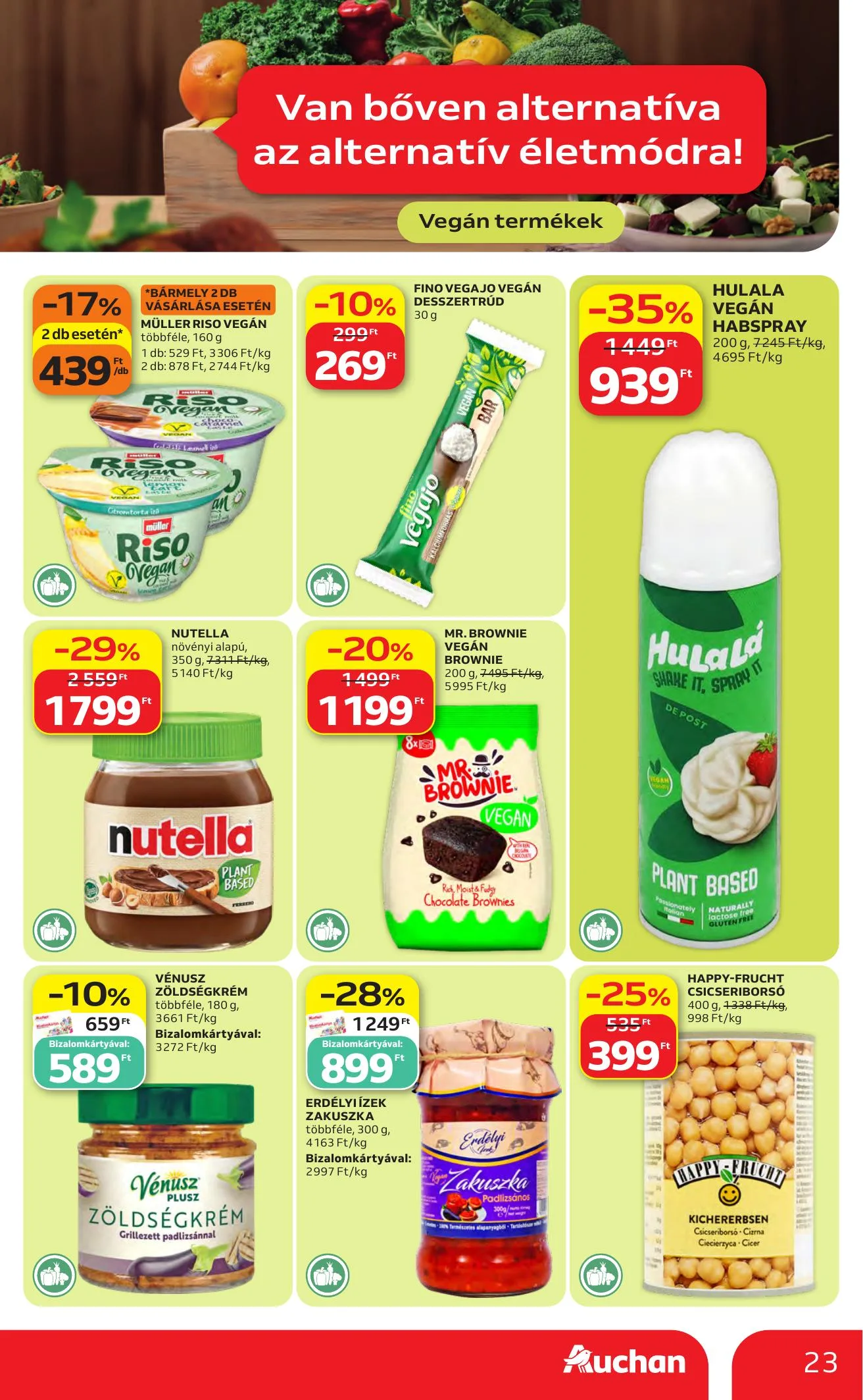 Auchan akciós újság Heti Hipermarket ajánlataink 10.01–10.07 – 23. oldal