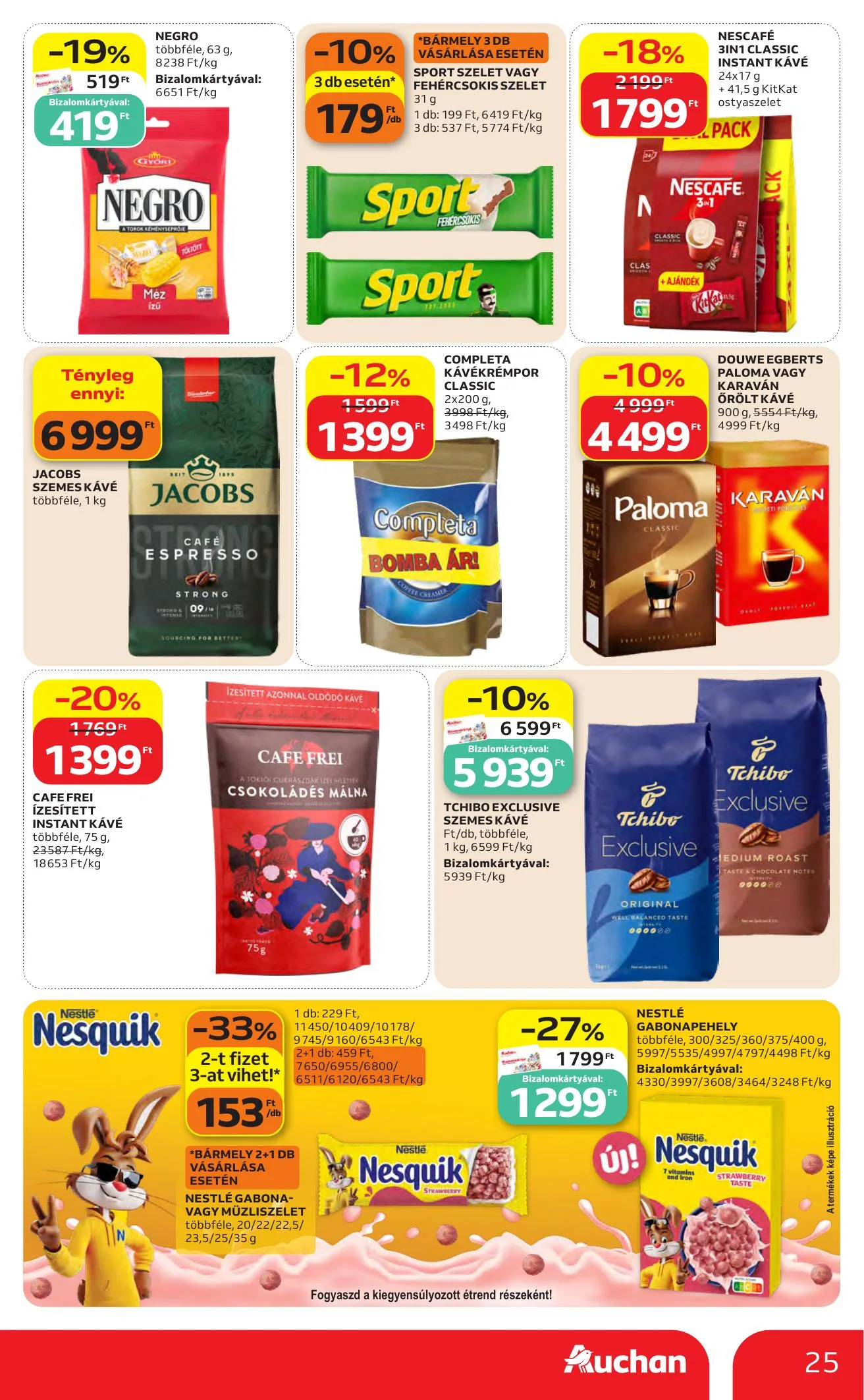 Auchan akciós újság Heti Hipermarket ajánlataink 10.01–10.07 – 25. oldal