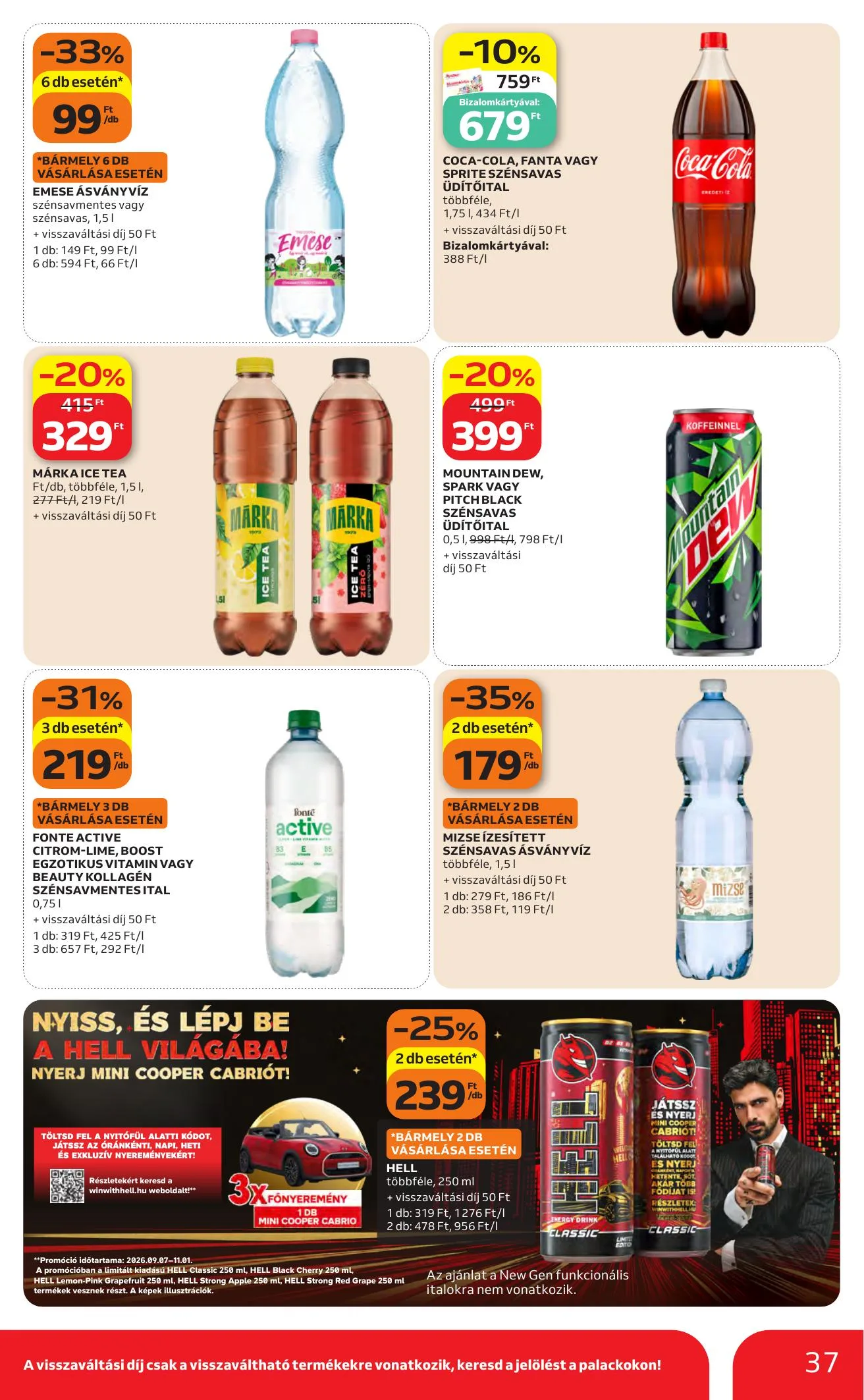Auchan akciós újság Heti Hipermarket ajánlataink 10.01–10.07 – 37. oldal