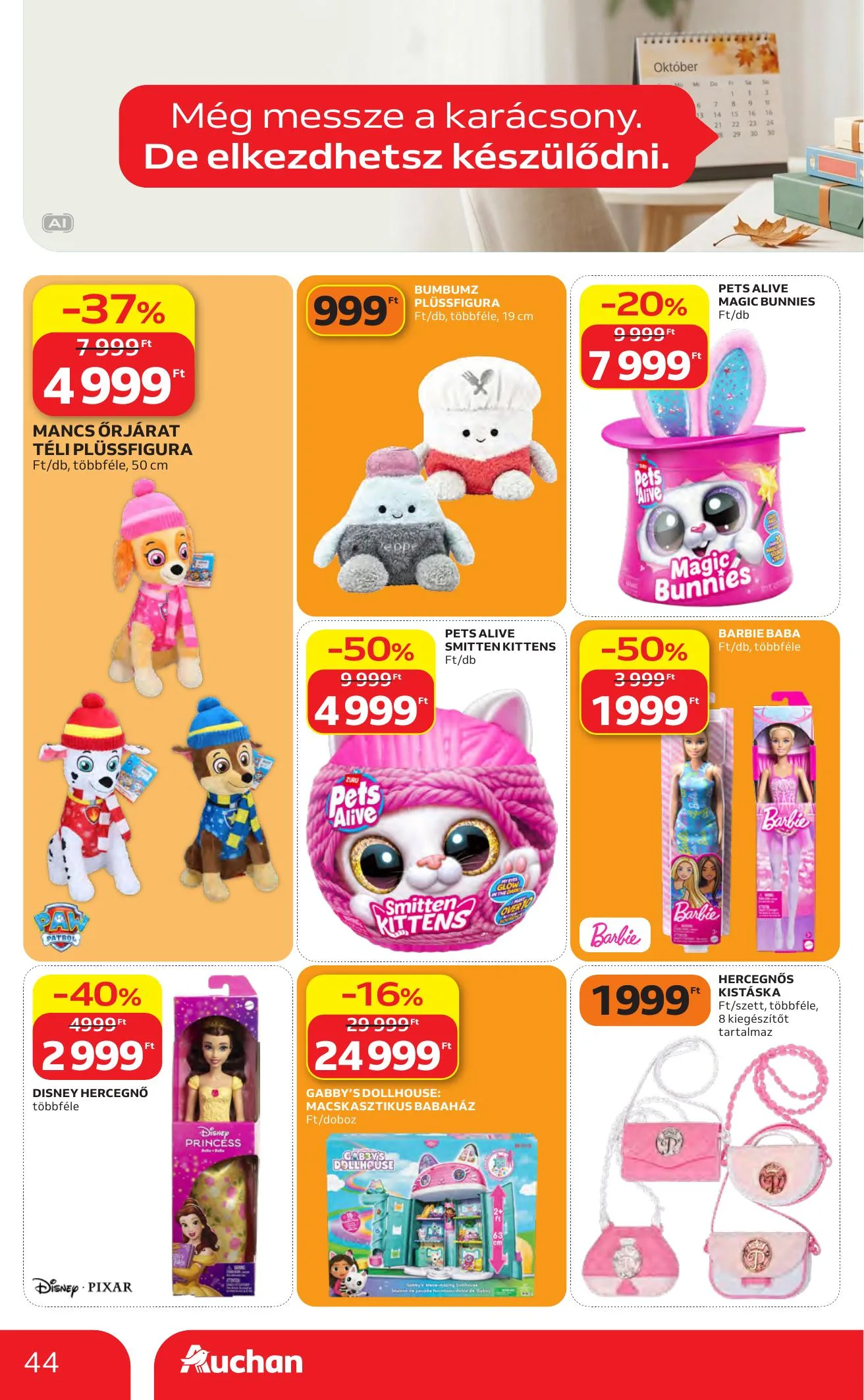 Auchan akciós újság Heti Hipermarket ajánlataink 10.01–10.07 – 44. oldal